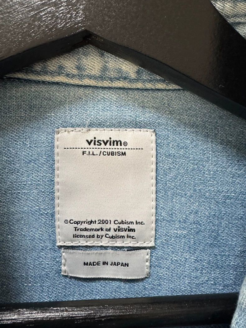 Visvim Visvim white jade button washed denim shirt-2506 Size US XL / EU 56 / 4 - 5 Thumbnail