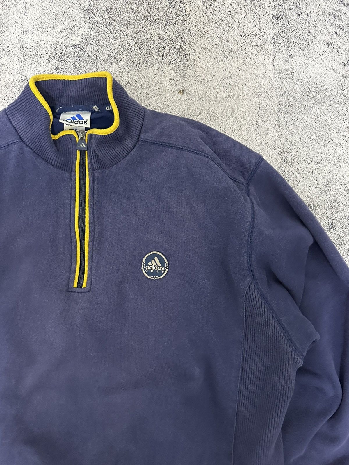 Adidas Vintage Adidas Golf 1/4 Zip Sweatshirt Logo Men’s Blue Size US L / EU 52-54 / 3 - 6 Thumbnail