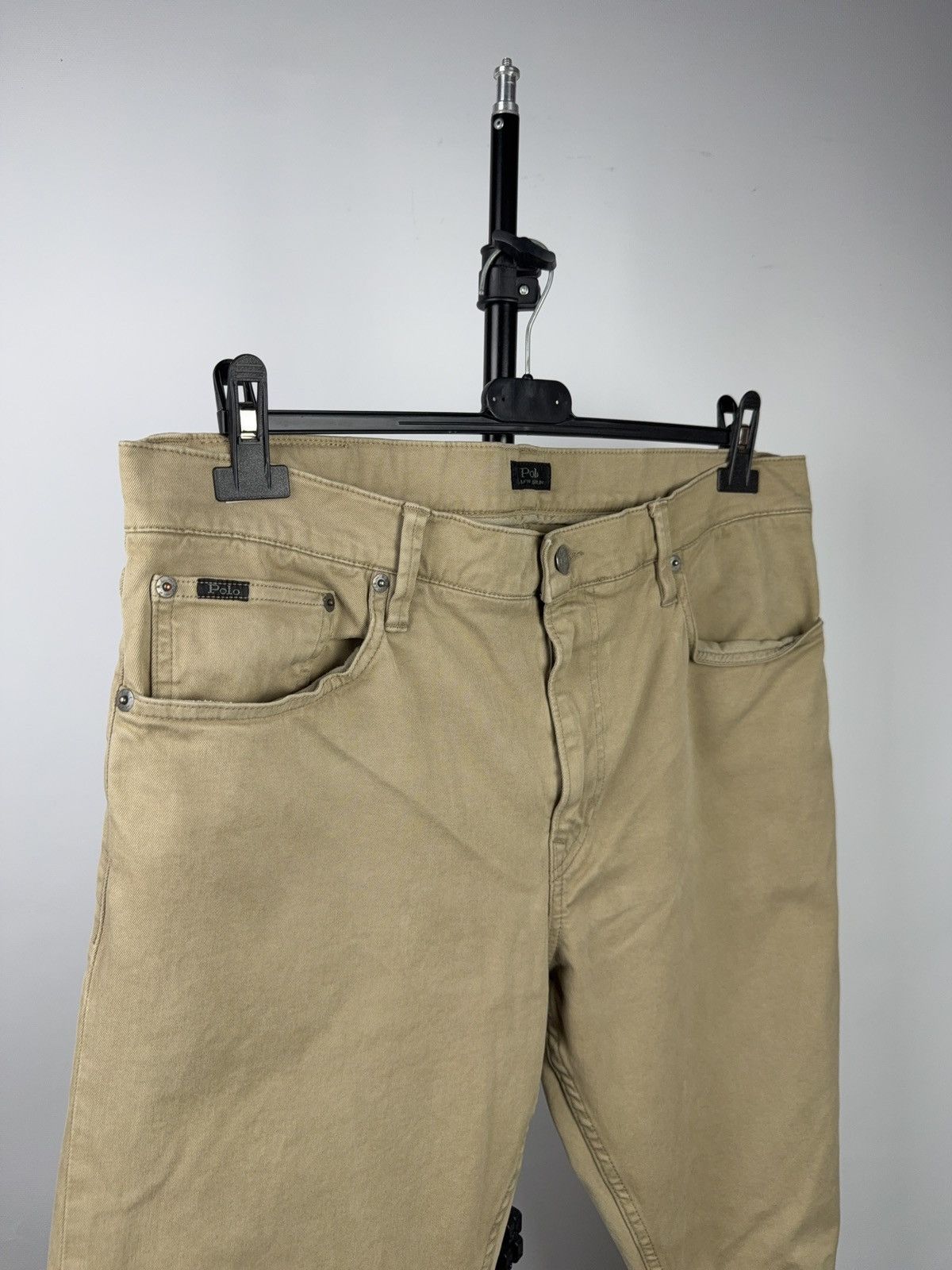 Polo Ralph Lauren Retro Luxury Vintage 90s Polo Ralph Lauren Beige Chino Pants Size US 36 / EU 52 - 5 Thumbnail