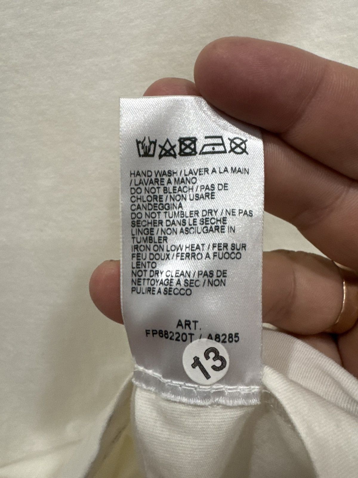 Pierre Balmain Pierre Balmain T-Shirt White Size 36 Size XS / US 0-2 / IT 36-38 - 9 Thumbnail