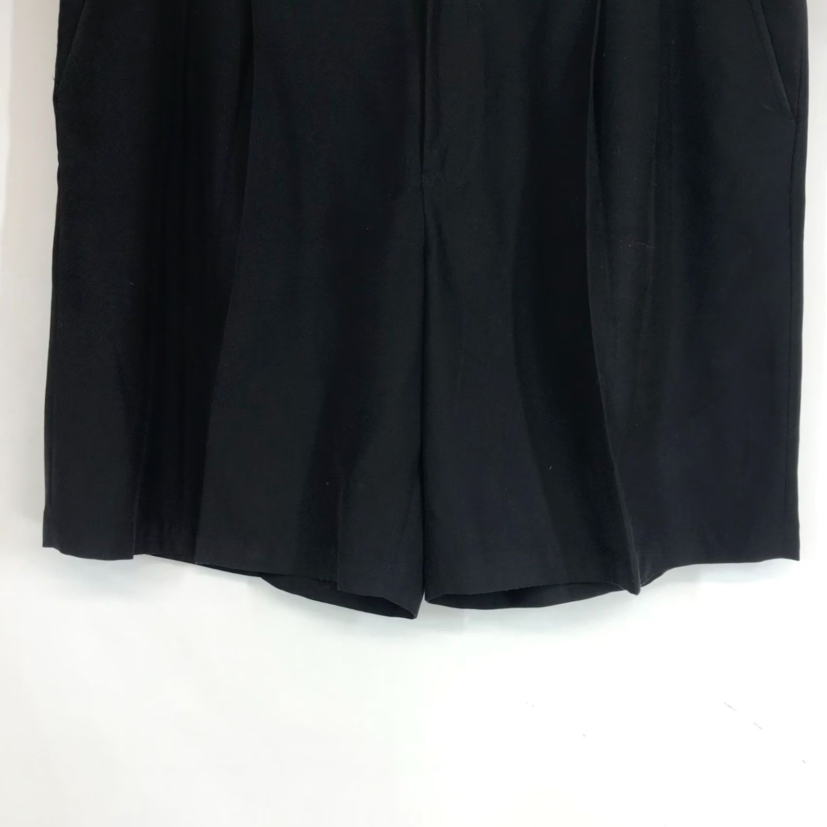 Vintage Greg Norman Mens 40 Black Pleated Golf SHORTS 100% Polyester Size US 40 / EU 56 - 3 Thumbnail