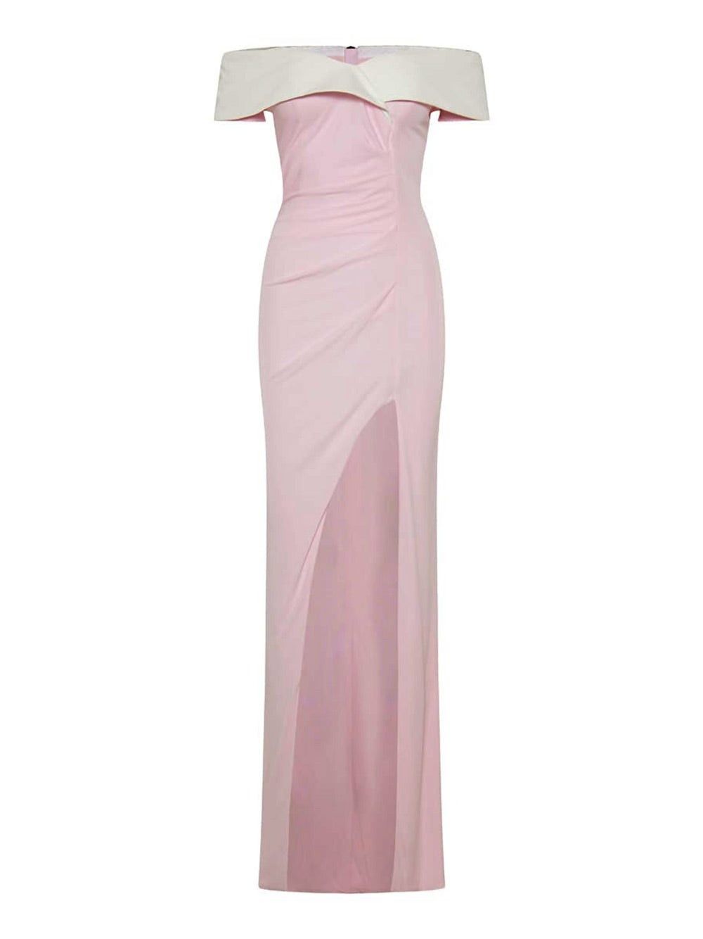 Balmain o1y0525 Maxi Dress in Light Pink Size M / US 6-8 / IT 42-44 - 1 Thumbnail