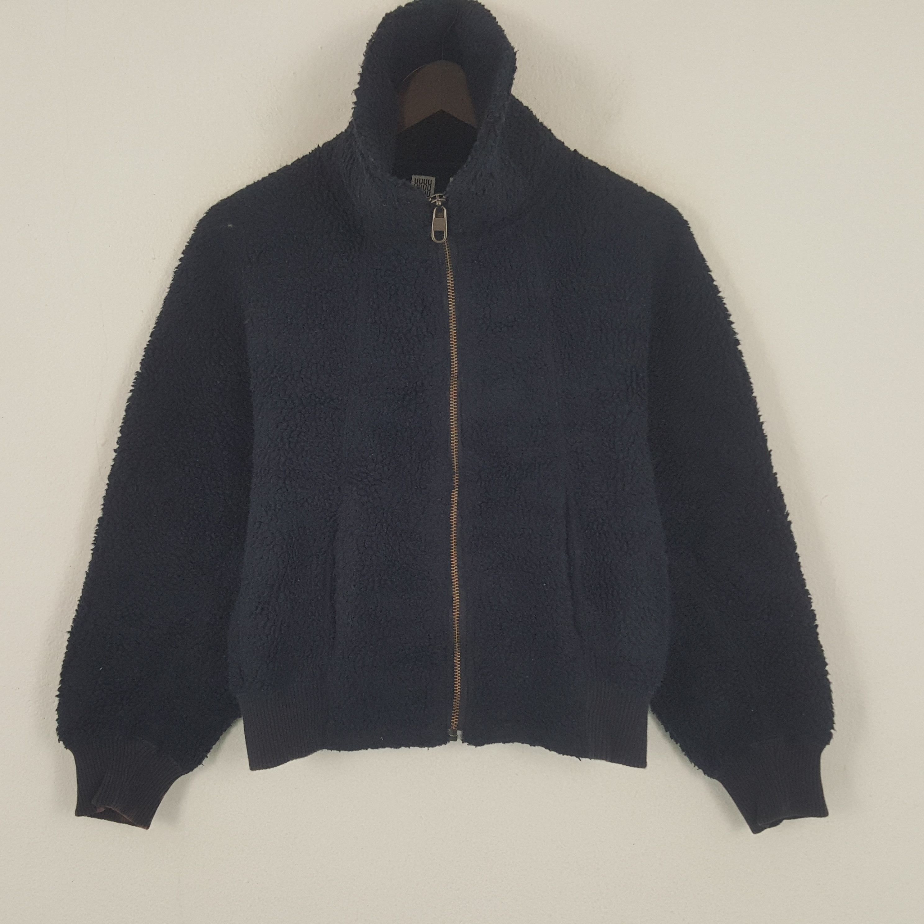Uniqlo Vintage Uniqlo U Sherpa Custom Turtleneck Jacket Size US S / EU 44-46 / 1 - 3 Thumbnail