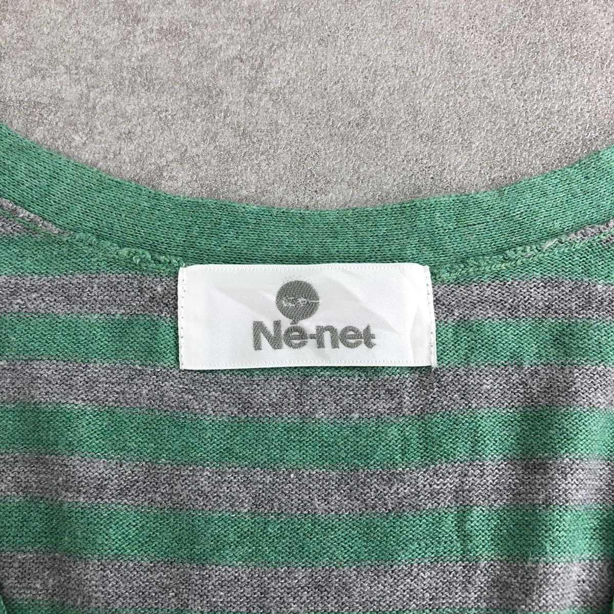 Issey Miyake × Ne-Net Vintage Issey Miyake Ne-Net Iconic Logo Stripe Cardigans Size S / US 4 / IT 40 - 5 Thumbnail