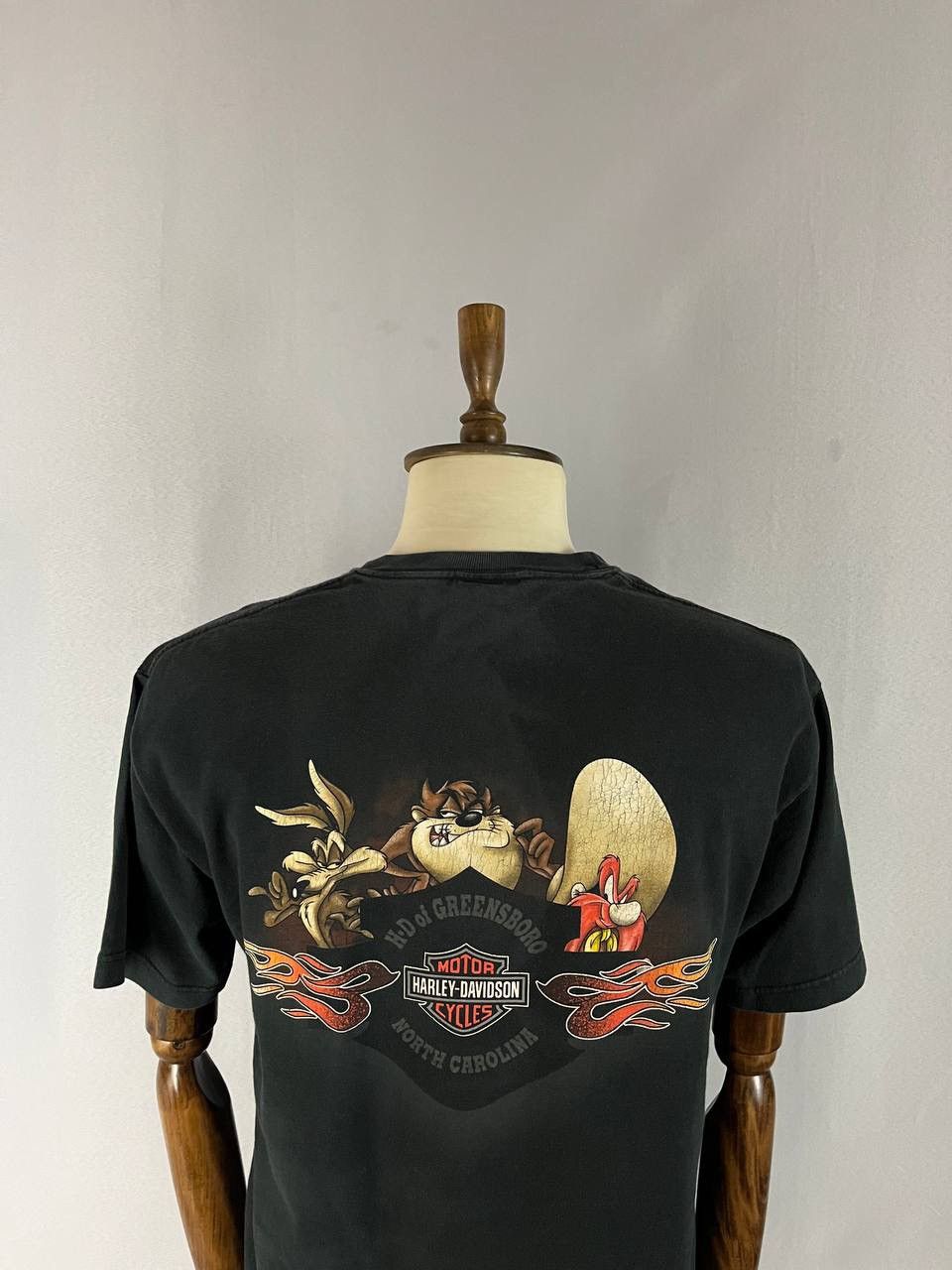 Harley Davidson Harley Davidson x Warner Bros Tee T Shirt 1990s Size US L / EU 52-54 / 3 - 8 Thumbnail