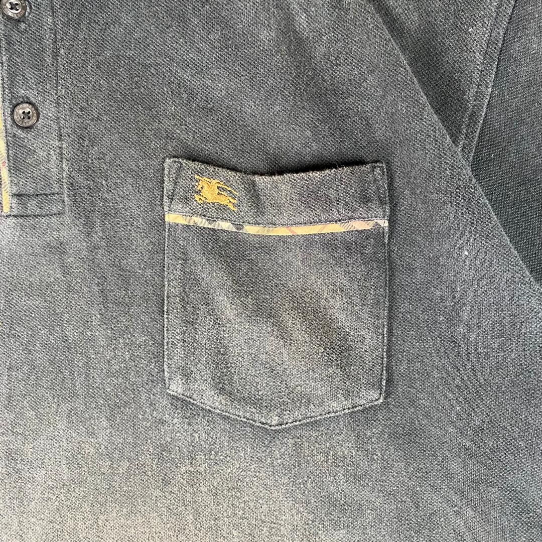 Burberry Prorsum Vintage Burberry Single Pocket Polo Shirt Size US L / EU 52-54 / 3 - 6 Thumbnail