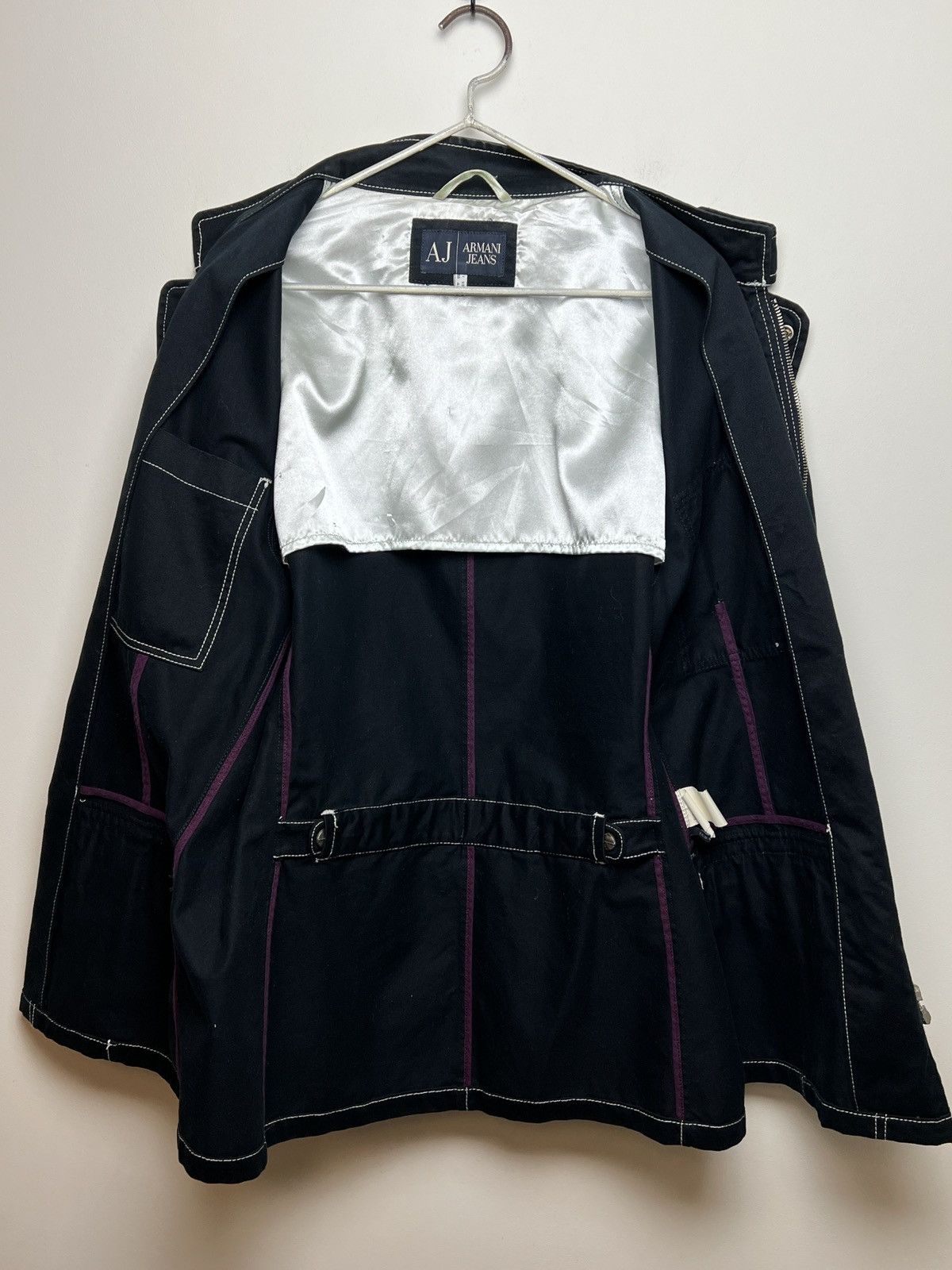 Giorgio Armani armani y2k archive solid work chore jacket Size US XL / EU 56 / 4 - 14 Thumbnail