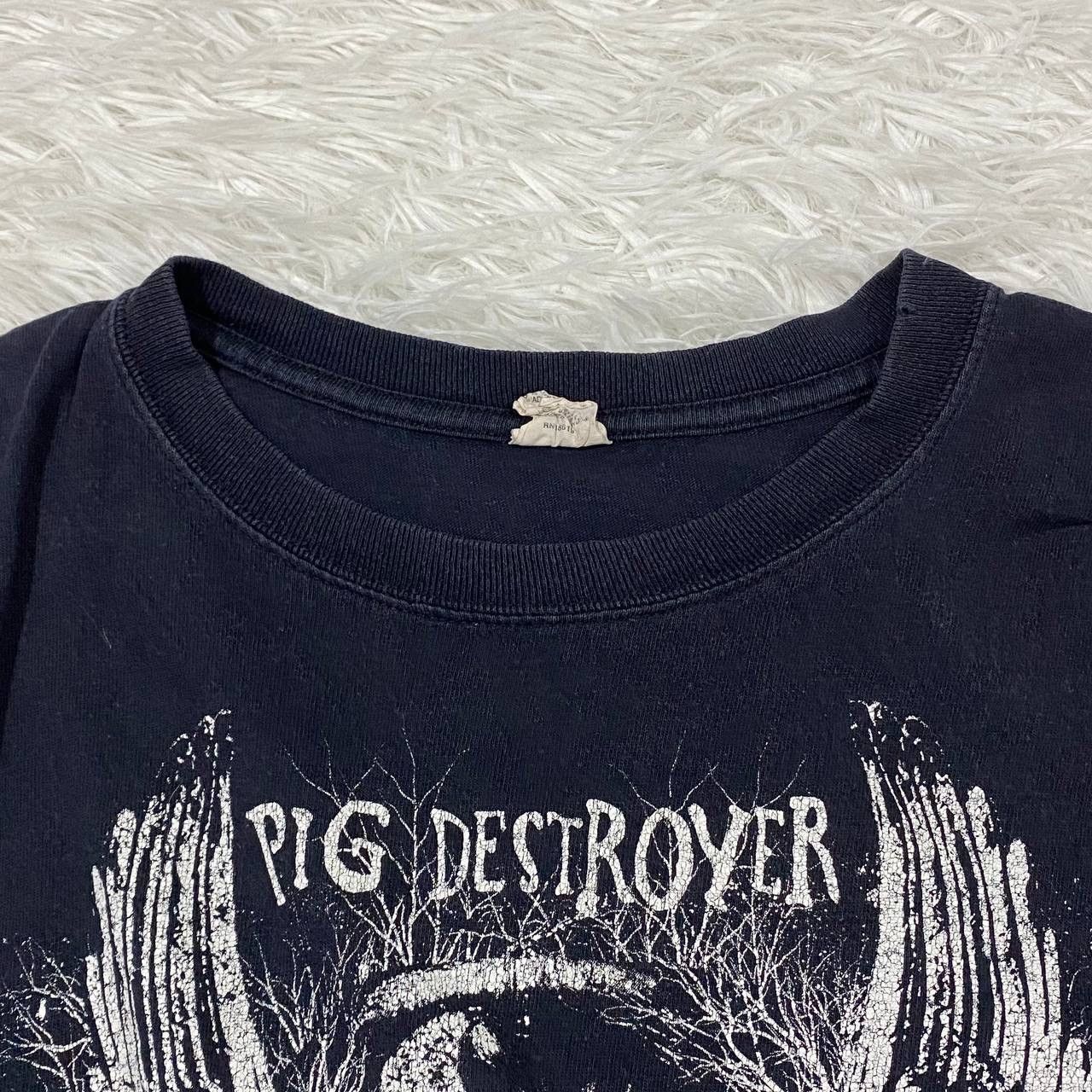 Band Tees Vintage Y2K Grindcore metal band pig destroyer Size US L / EU 52-54 / 3 - 6 Thumbnail
