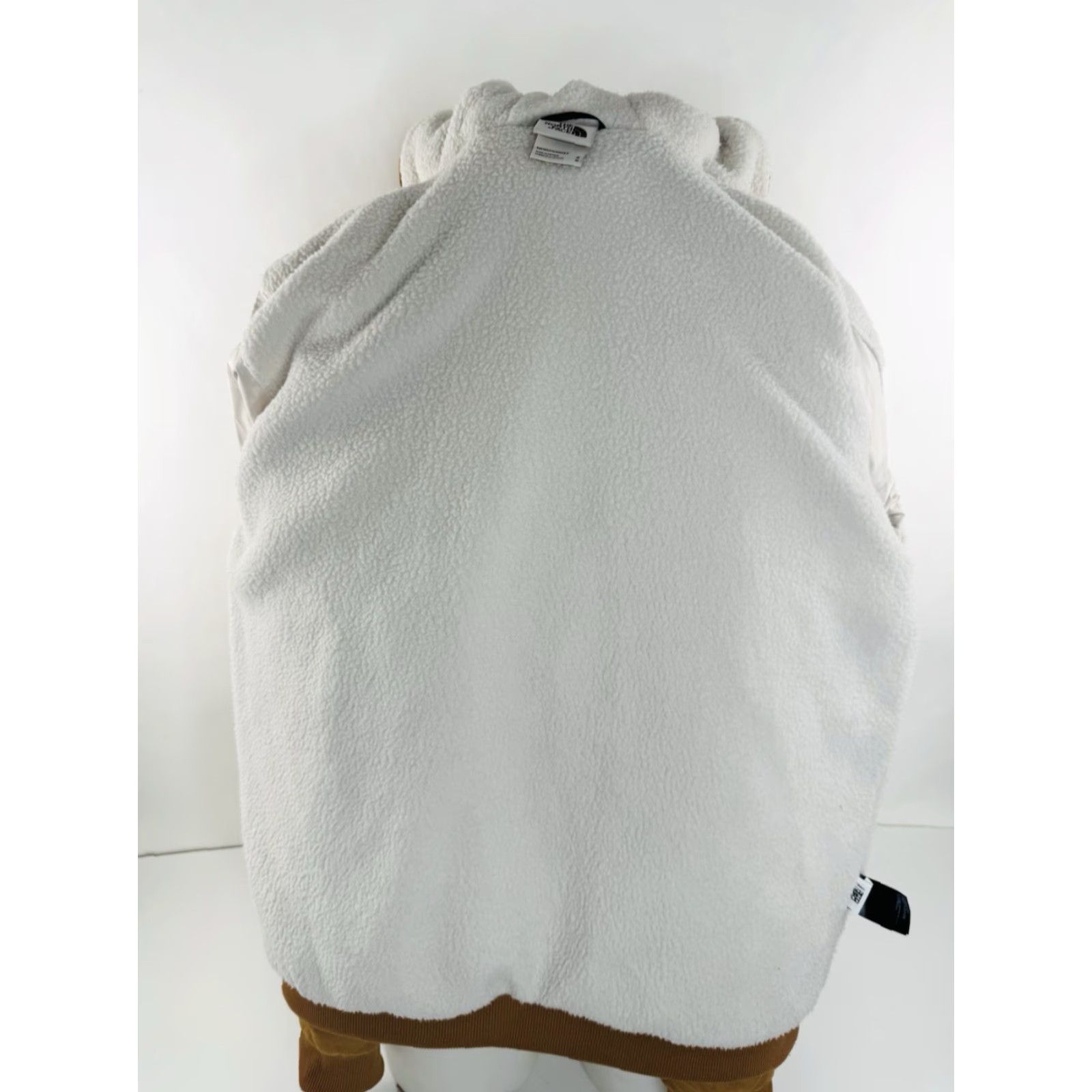 The North Face The North Face Jacket M Quilted Fleece Sherpa Lined Zip EXCELLENT Light Brown Mens - Size US M / EU 48-50 / 2 - 4 Thumbnail