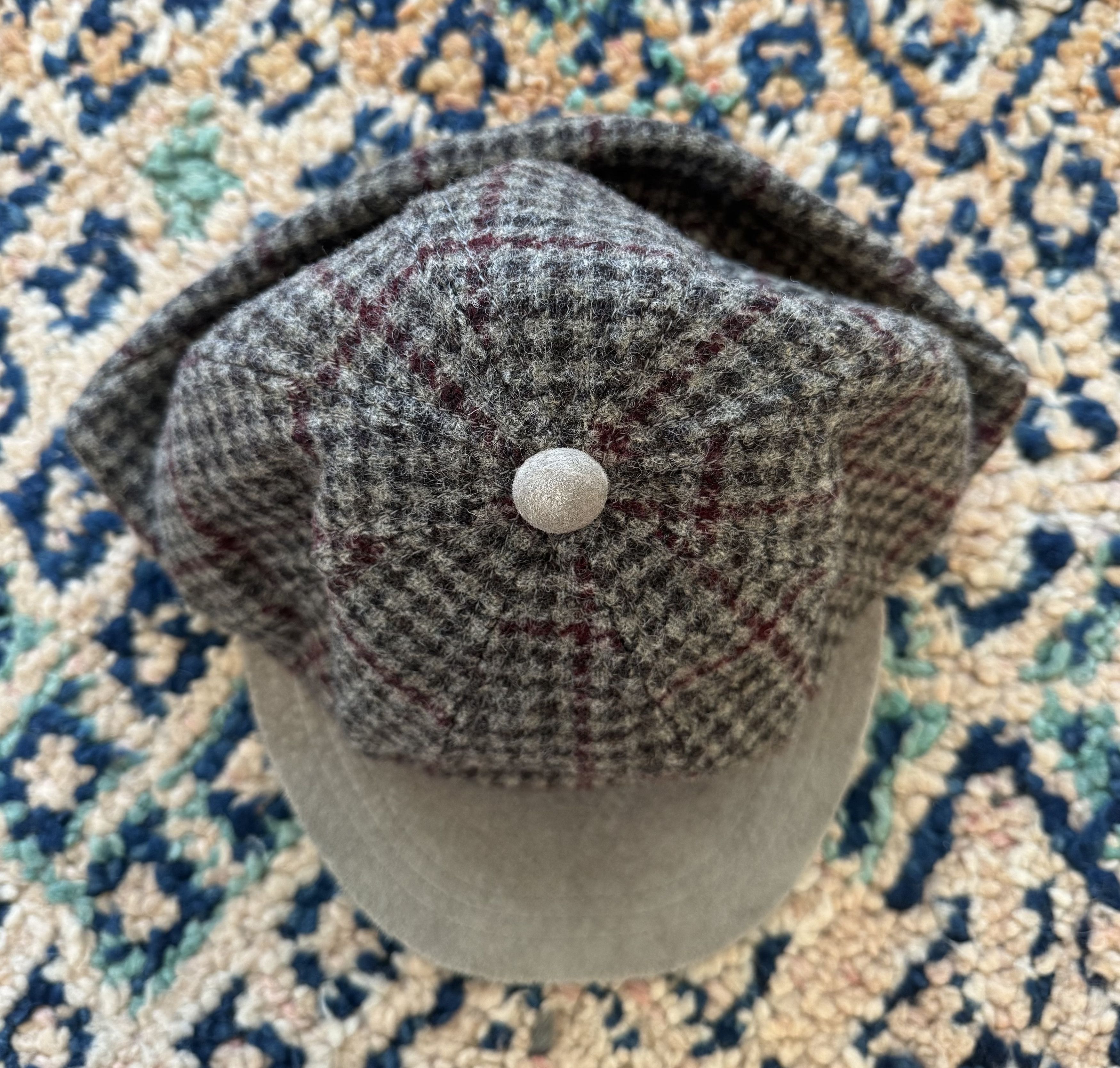 Hender Scheme Hender Scheme Tweed Ear Cap grey Size ONE SIZE - 3 Thumbnail
