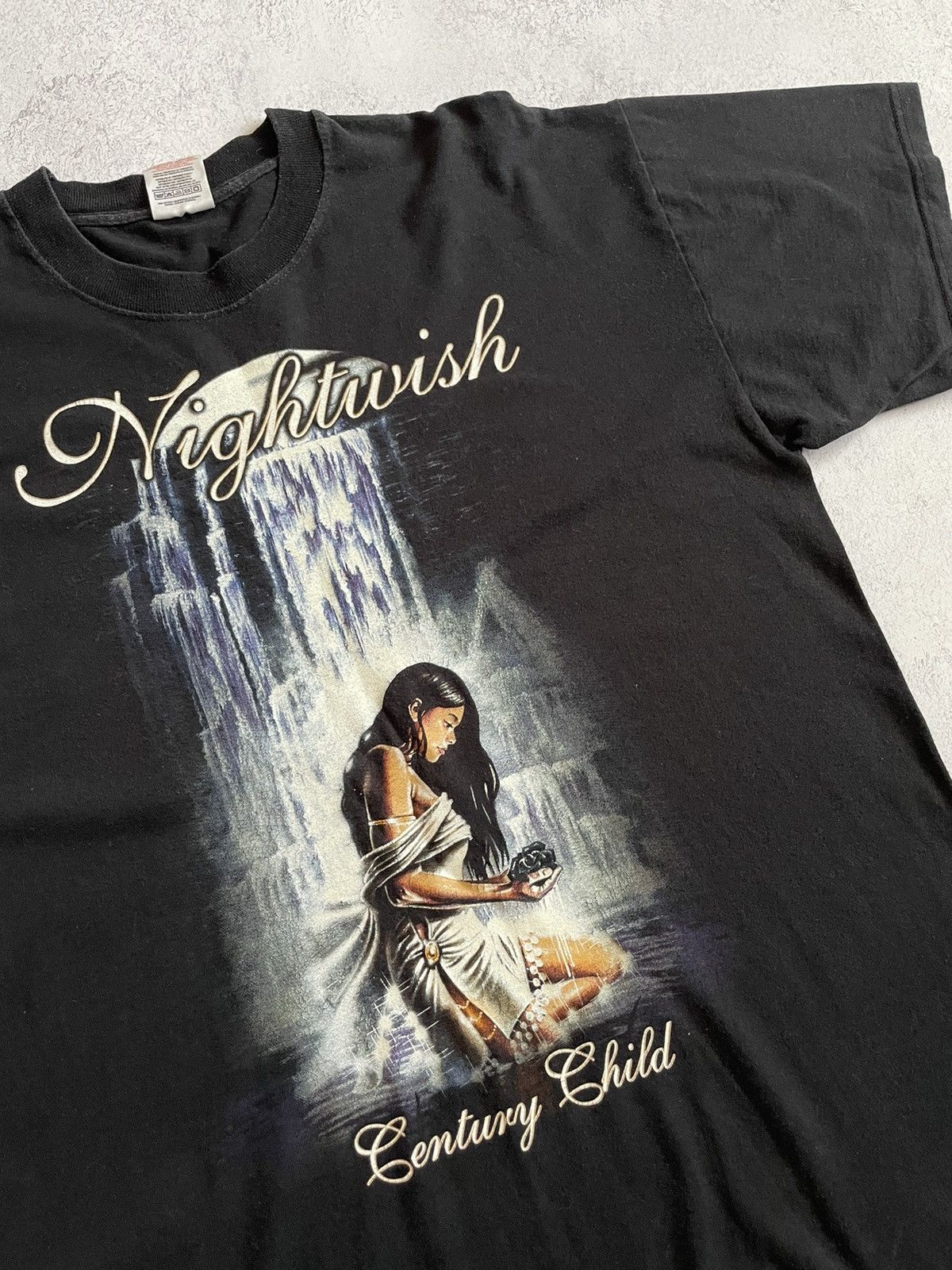 Band Tees Nightwish "Century Child" 2003 Y2K Band T-Shirt / Tee XL Size US XL / EU 56 / 4 - 2 Thumbnail