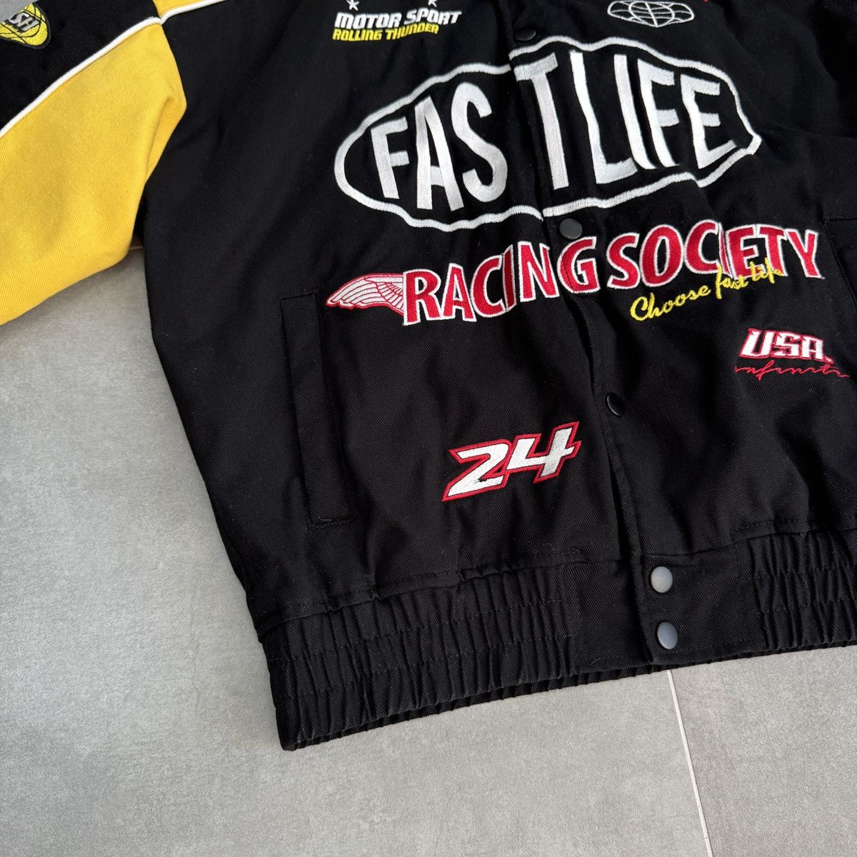 Other IQ Fastlife MotorSport Racing Jacket Size S Size US S / EU 44-46 / 1 - 7 Thumbnail