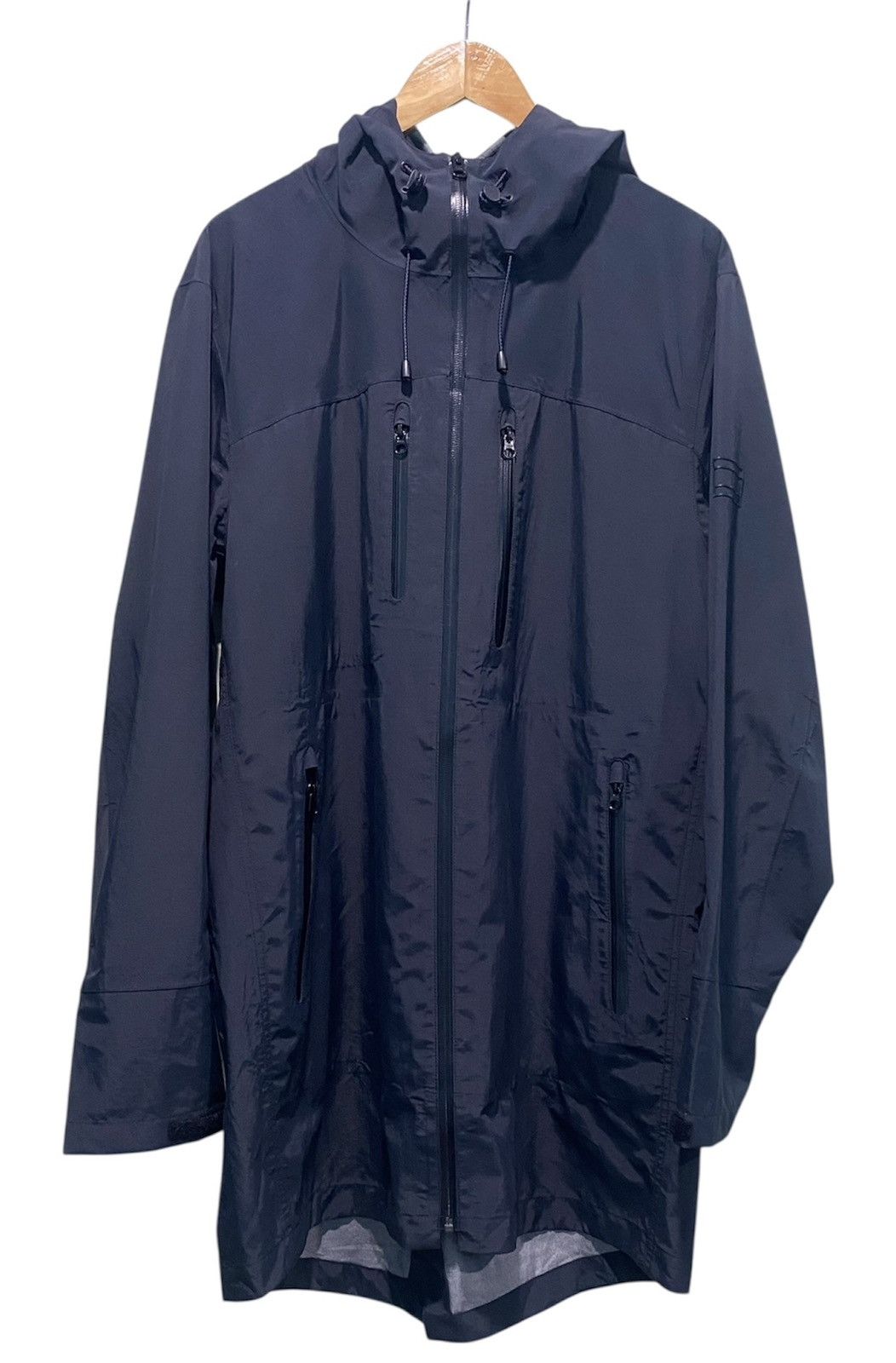 Tommy Hilfiger Tommy Hilfiger Black Logo Fishtail Waterproof Jacket Size US L / EU 52-54 / 3 - 1 Thumbnail