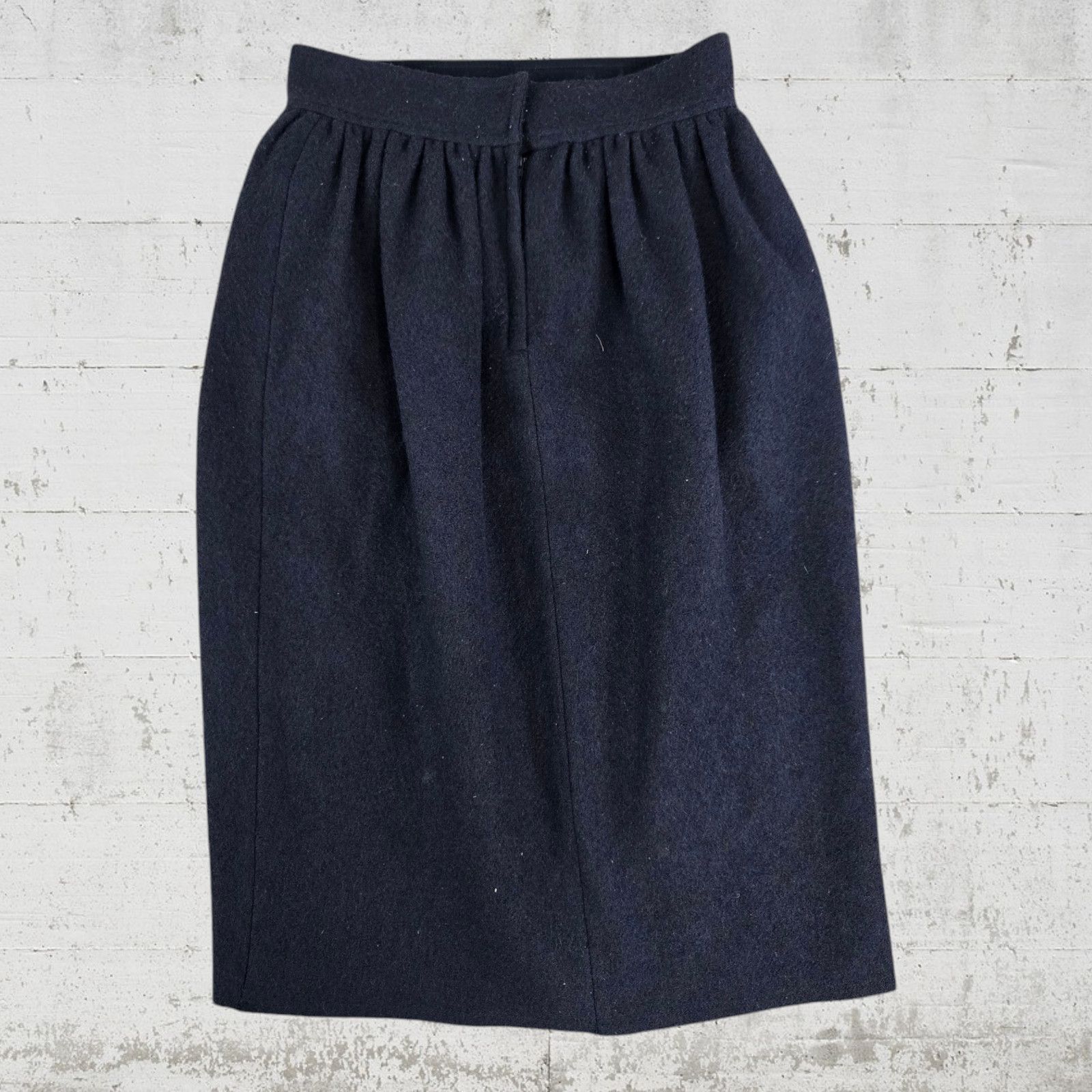 Other Y2K Ter Et Bantine Black Wool High Waisted Skirt Size 6 Size 28" / US 6 / IT 42 - 10 Thumbnail