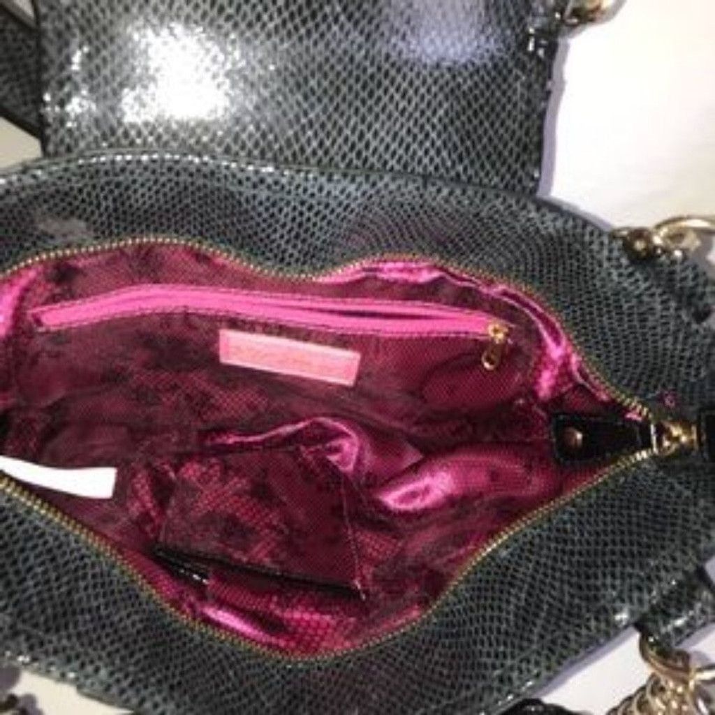 Betsey Johnson Betsey Johnson black snakeskin purse Size ONE SIZE - 3 Thumbnail