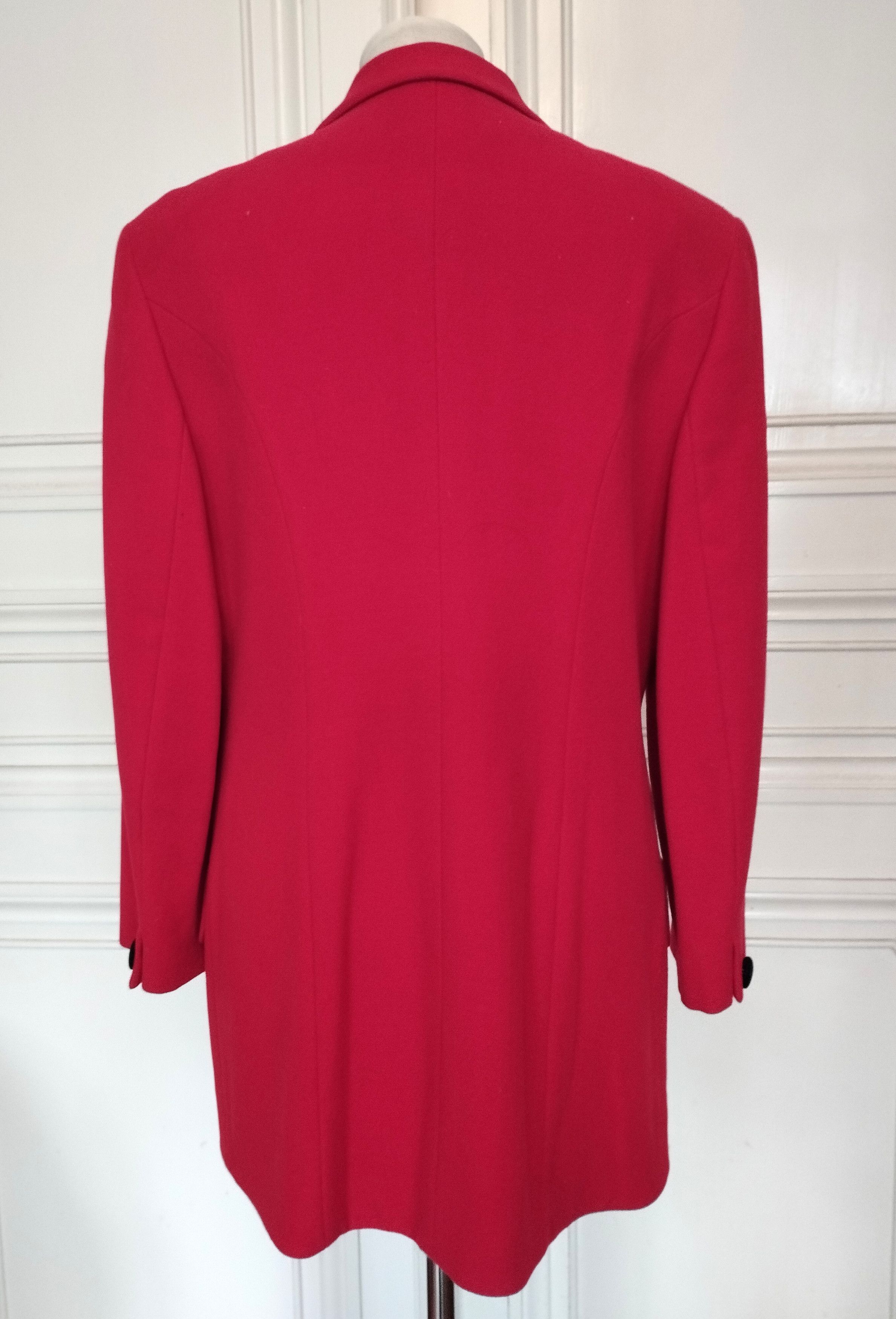 Karl Lagerfeld Karl Lagerfeld Veste Redingote Laine et Cachemire T XK/XXL Size XL / US 12-14 / IT 48-50 - 2 Thumbnail