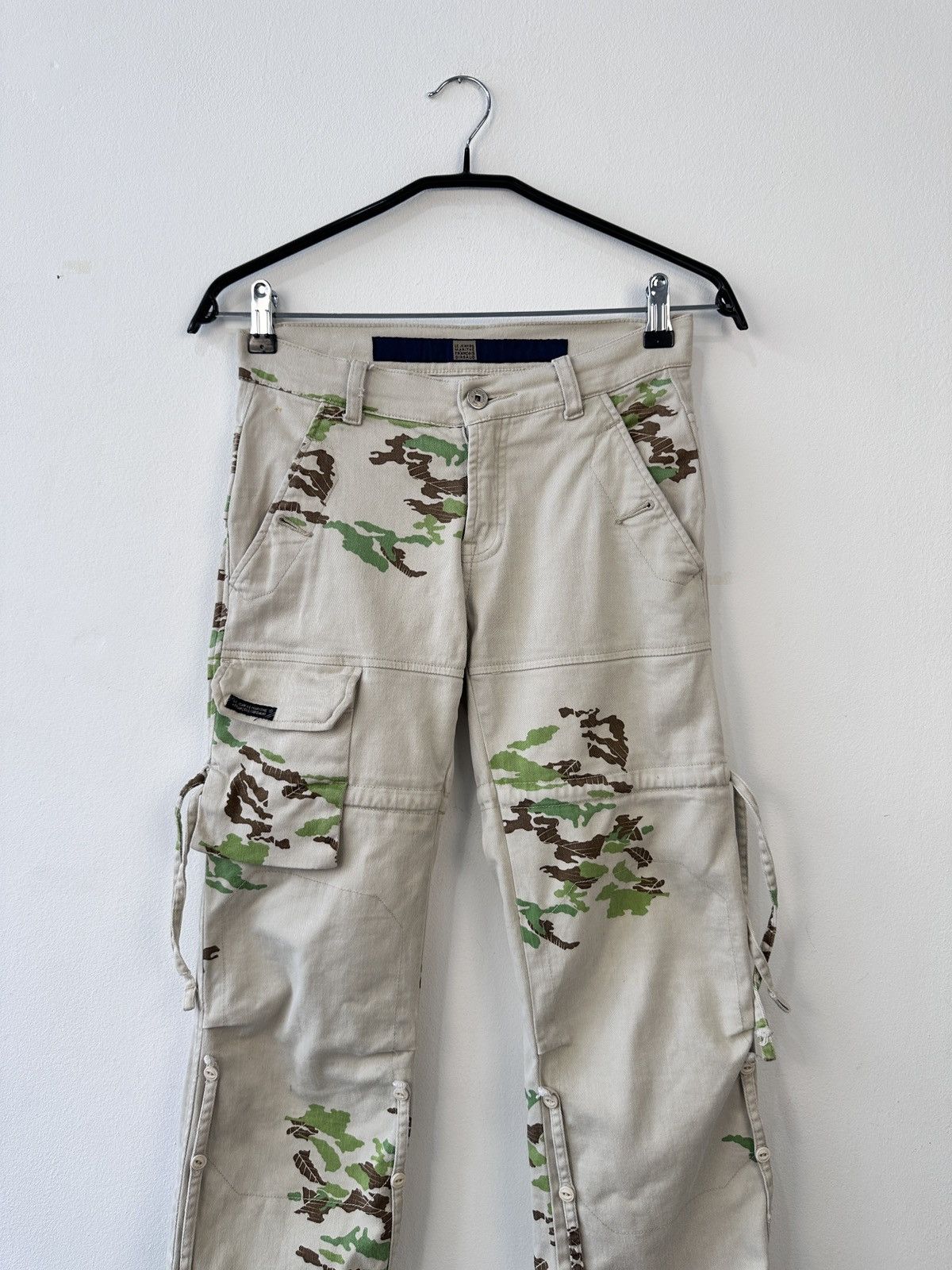 Marithe + Francois Girbaud Vtg Marithe Francois Girbaud Archive CargoPants Y2K Techwear Size 26" / US 2 / IT 38 - 5 Thumbnail