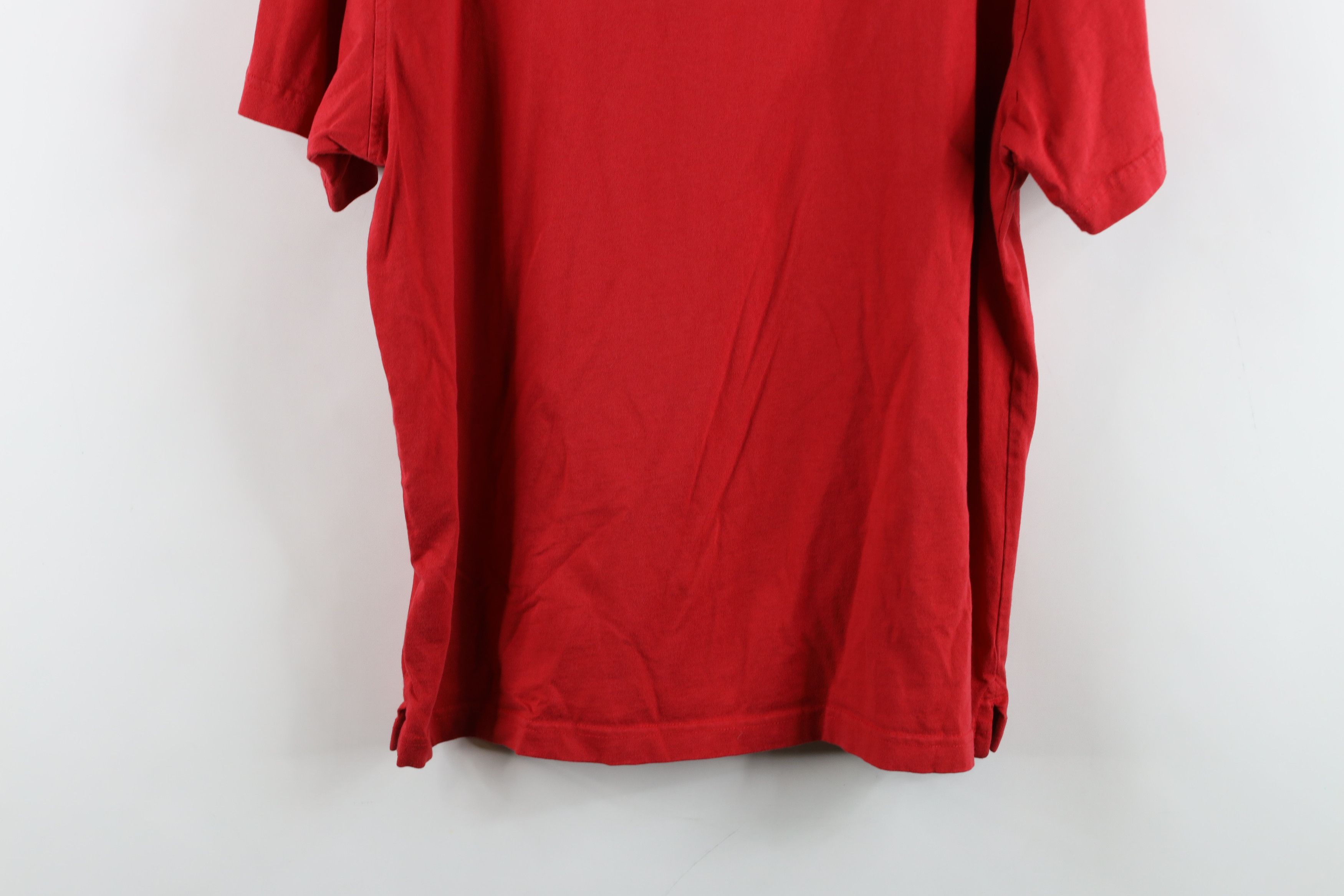 Brooks Brothers Vintage 90s Brooks Brothers Short Sleeve T-Shirt Red Cotton Size US L / EU 52-54 / 3 - 13 Thumbnail