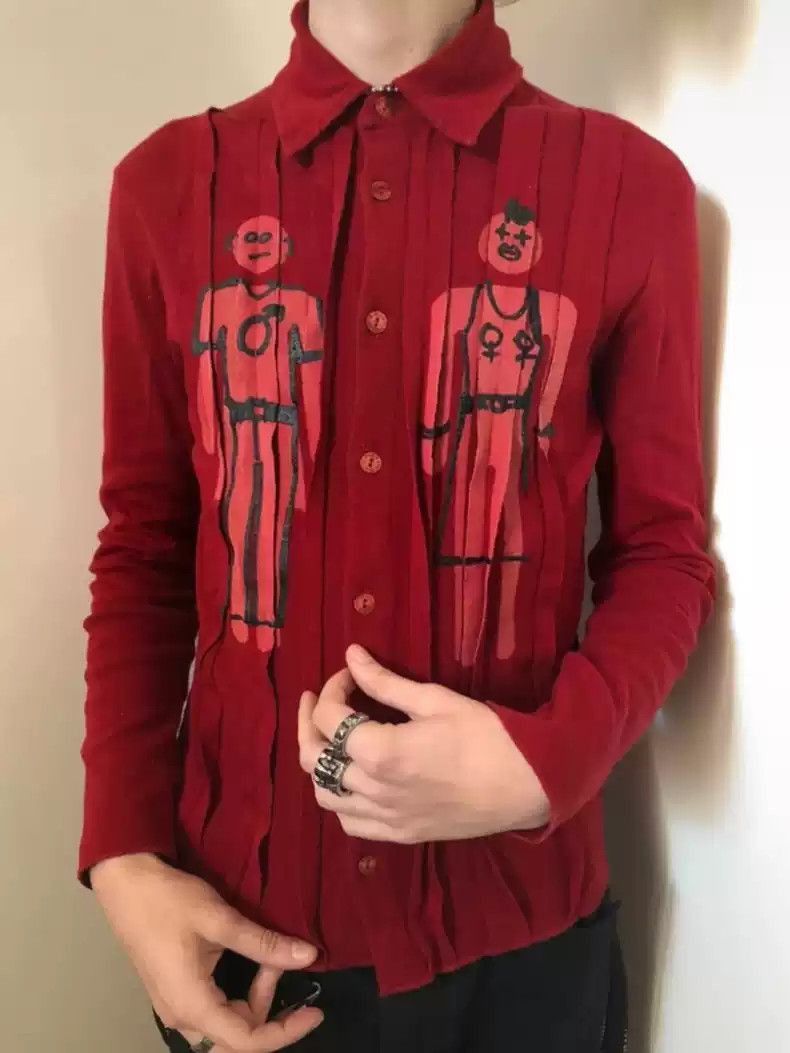 Jean Paul Gaultier Jean Paul Gaultier long-sleeved blouse-2505 Size US M / EU 48-50 / 2 - 3 Thumbnail