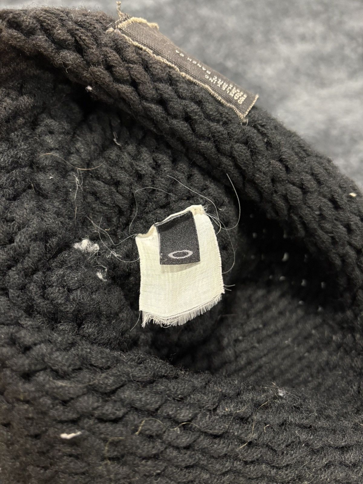 Oakley Vintage Knitted Faded Y2K Oakley Software Wool Hat Size ONE SIZE - 5 Thumbnail