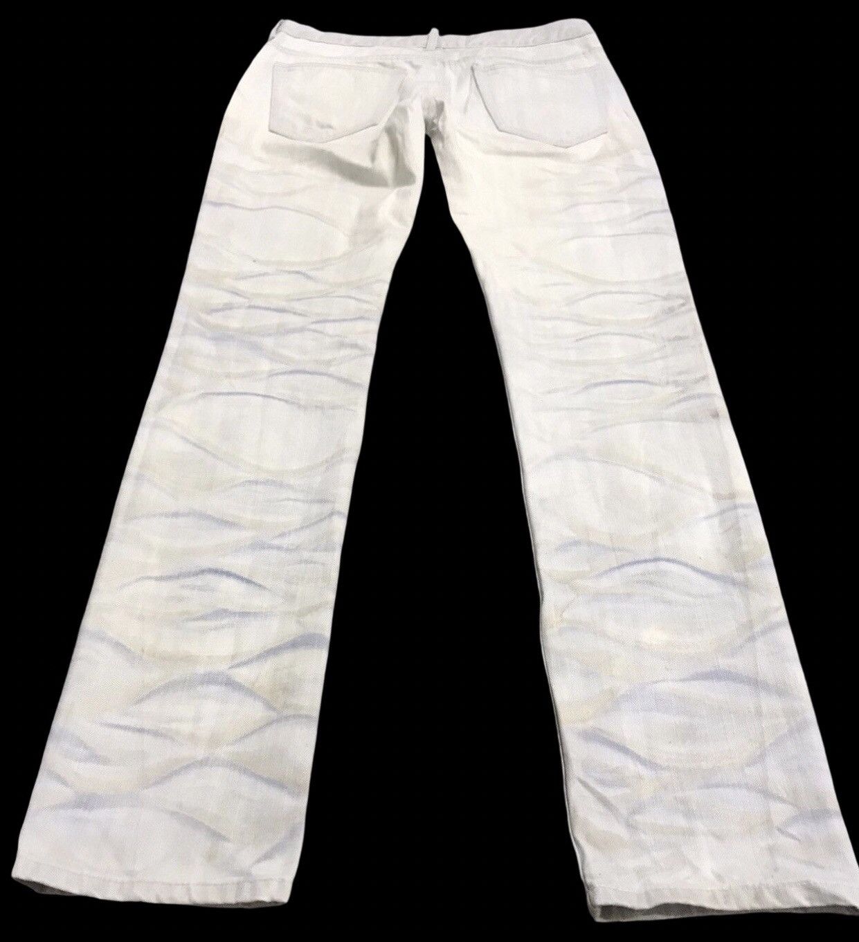 PUNK METAL🔥SEDITIONARIES BUFFALO BOBS Slashes Fades Jeans