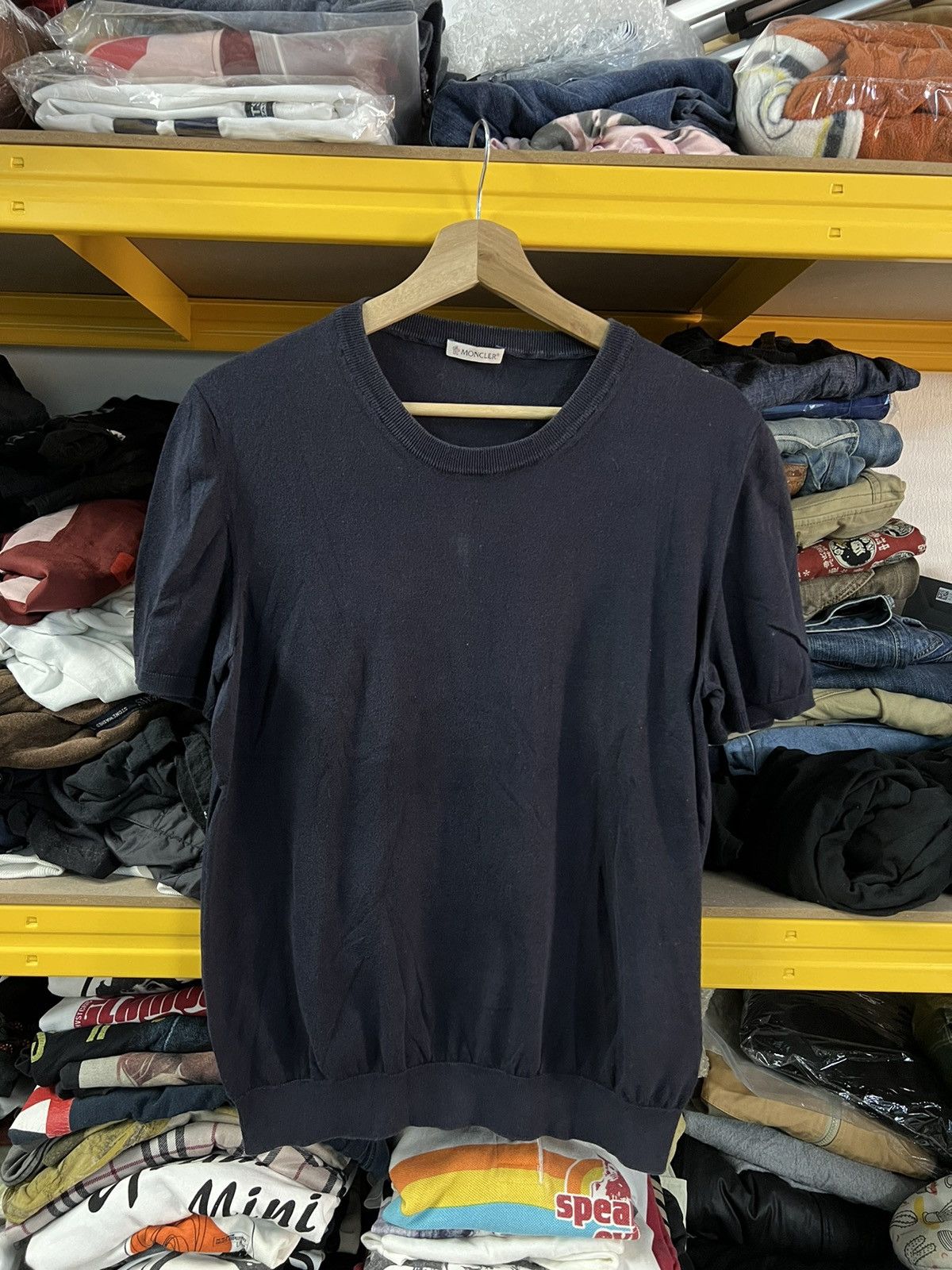 Moncler MONCLER TRICOT GIROCOLLO Size US S / EU 44-46 / 1 - 1 Thumbnail