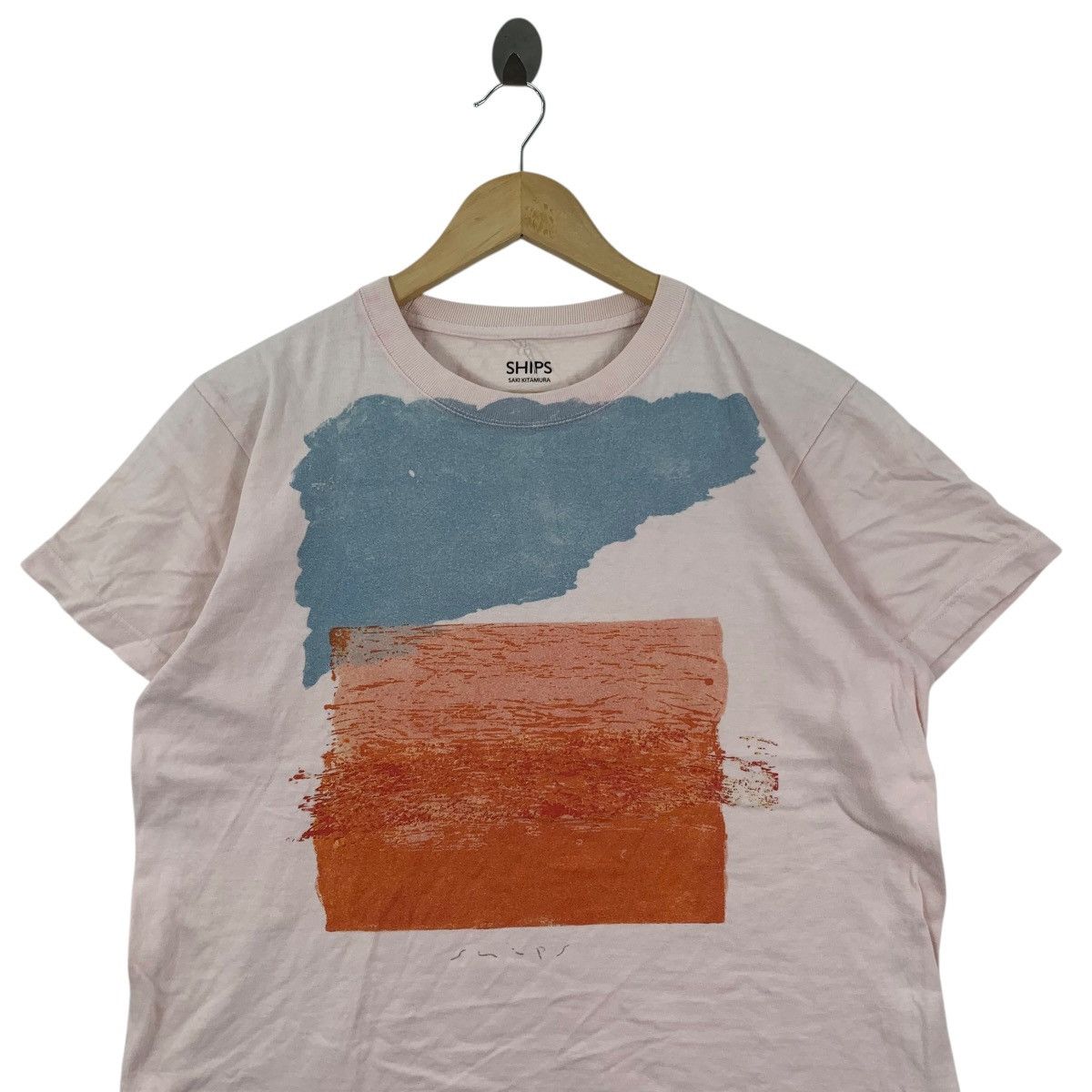 SHIPS SHIPS SAKI KITAMURA Pop Art Japanese Brand Tshirt Size US M / EU 48-50 / 2 - 2 Thumbnail