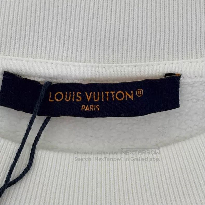 Louis Vuitton Louis Vuitton Graffiti alphabet checkerboard pullover swea Size US XXL / EU 58 / 5 - 3 Thumbnail