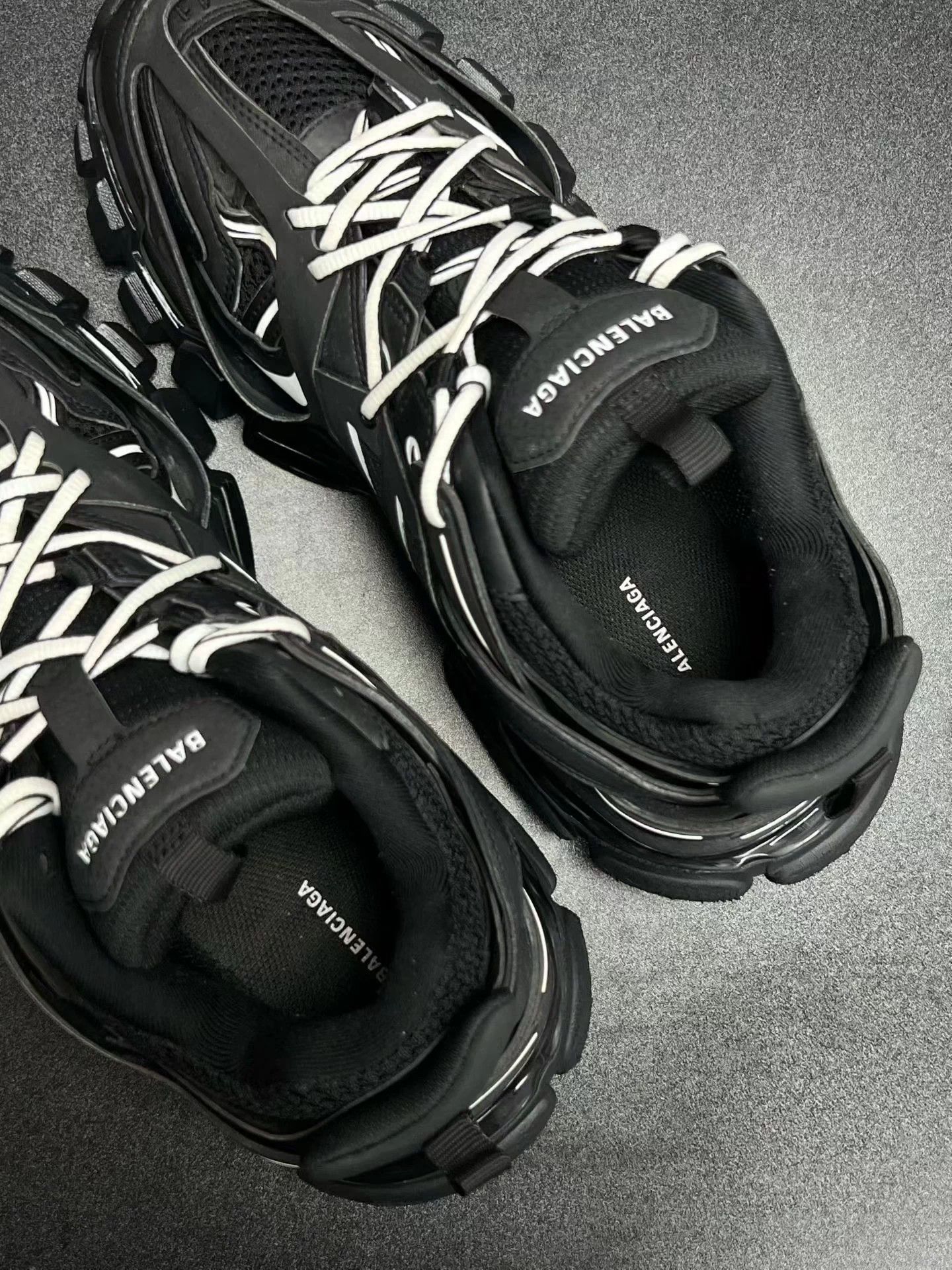 Balenciaga Track Black White 41 Minimal Wear