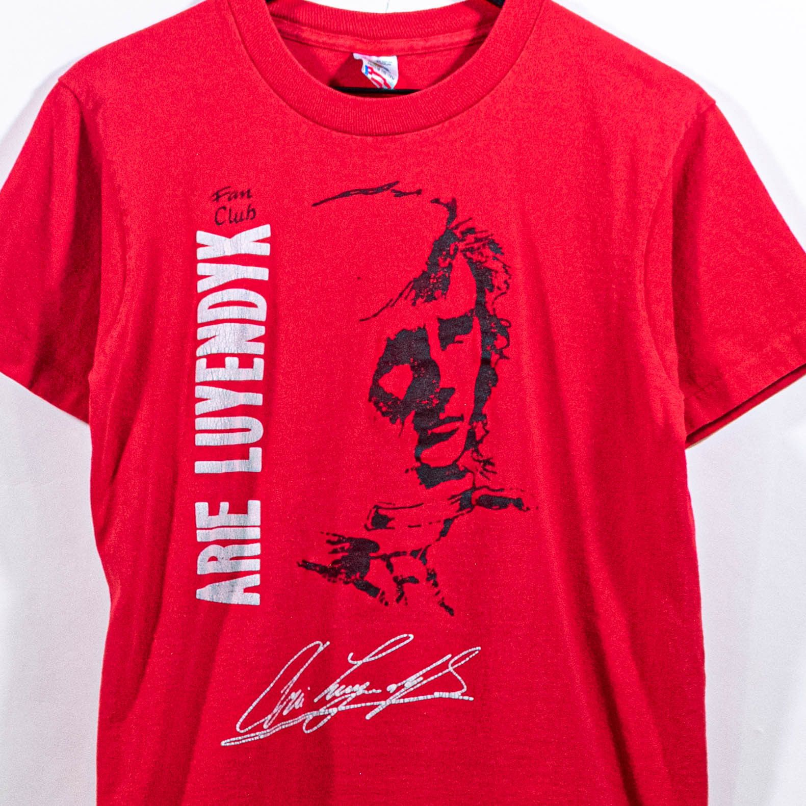 Vintage Arie Luyendyk Fan Club Racing T-Shirt Indycar VTG 90s Cars Size US M / EU 48-50 / 2 - 7 Thumbnail