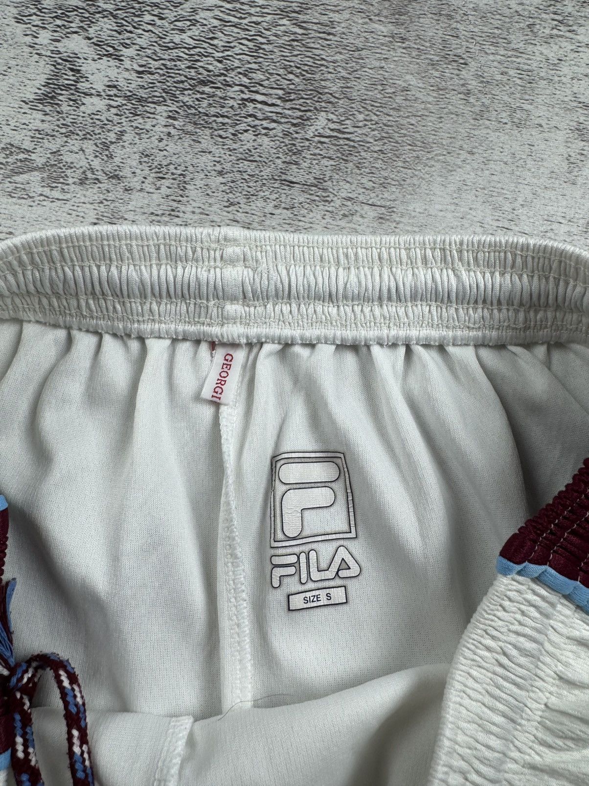 Fila Fila West Ham Match Worn Player Issued 1999/2001 #26 Football Soccer Shorts Size US 30 / EU 46 - 8 Thumbnail