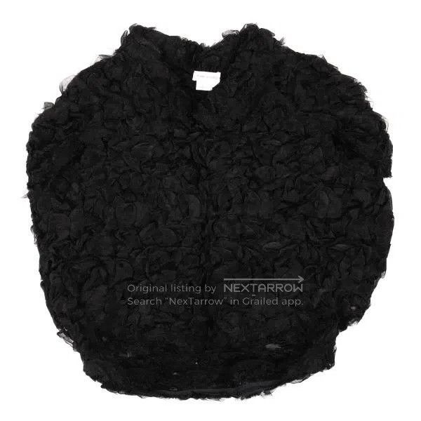 Comme des Garcons Comme des Garcons Black vintage flower design short top Size S / US 4 / IT 40 - 3 Thumbnail