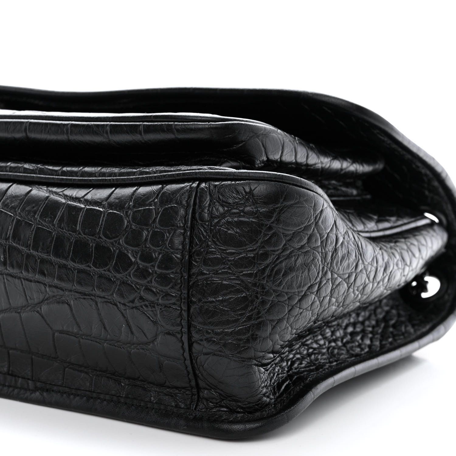 Saint Laurent Paris o1b1hav110425 Size: OS / Niki Medium Crocodile Leather Bag Size ONE SIZE - 8 Thumbnail