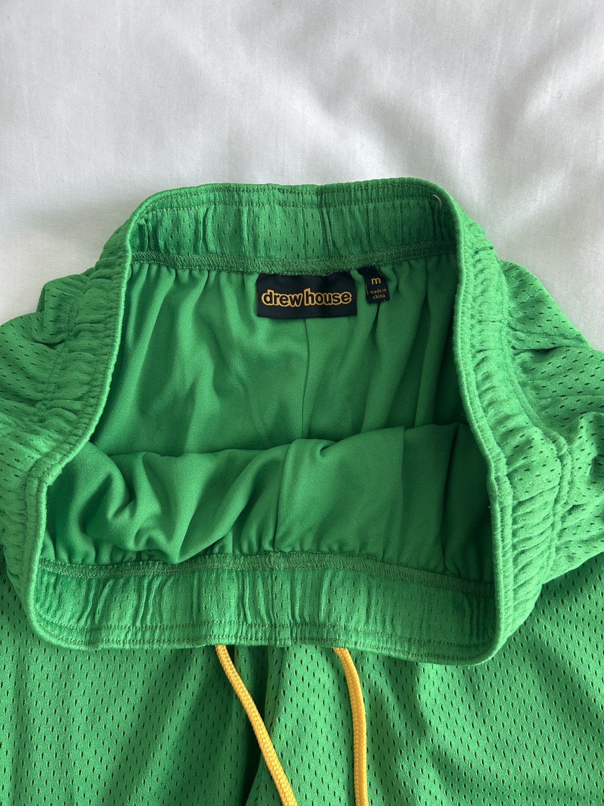 Drew House Drew House Infinite Joy Mesh Shorts Green Medium Bieber Size US 31 - 6 Thumbnail