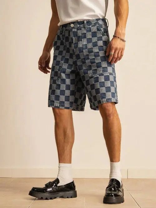 Japanese Brand Y2K Vintage RETRO casual jorts shorts Size US 35 - 3 Thumbnail