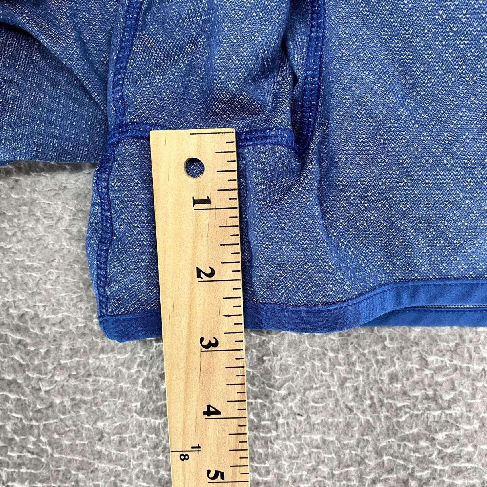 Lululemon Lululemon Womens Speed Shorts Blue Athletic Workout Gym Running 4 Lined 2.5 Inch Size 27" / US 4 / IT 40 - 6 Thumbnail