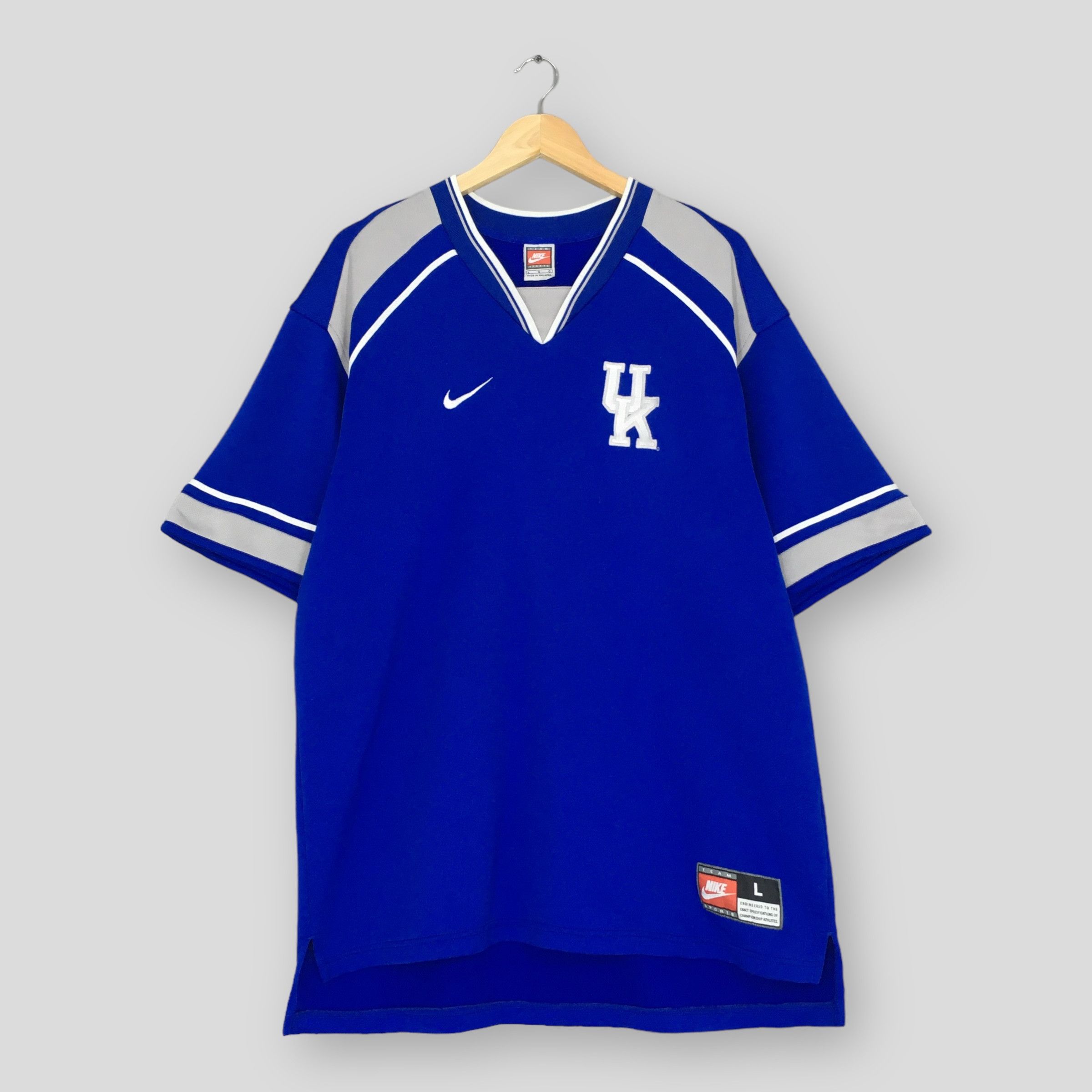 Nike × Vintage Vintage 90s Nike Kentucky Wildcats NCAA Jersey Large Size US L / EU 52-54 / 3 - 1 Thumbnail