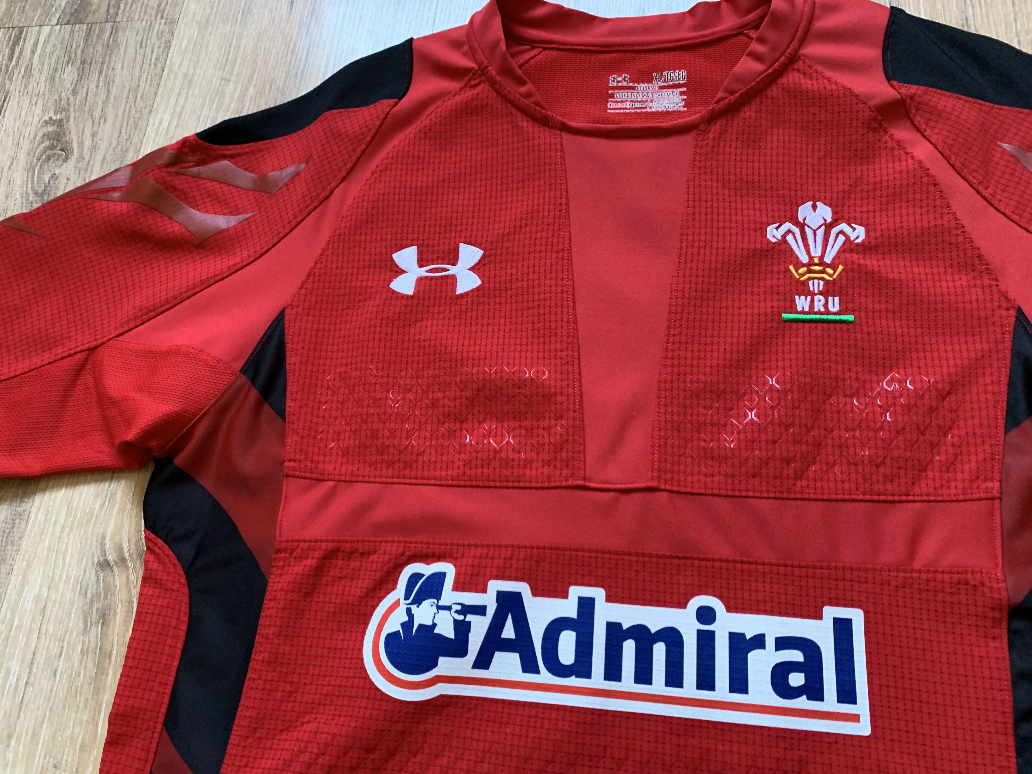 Under Armour Wales Rugby Union Home Jersey - Main Image