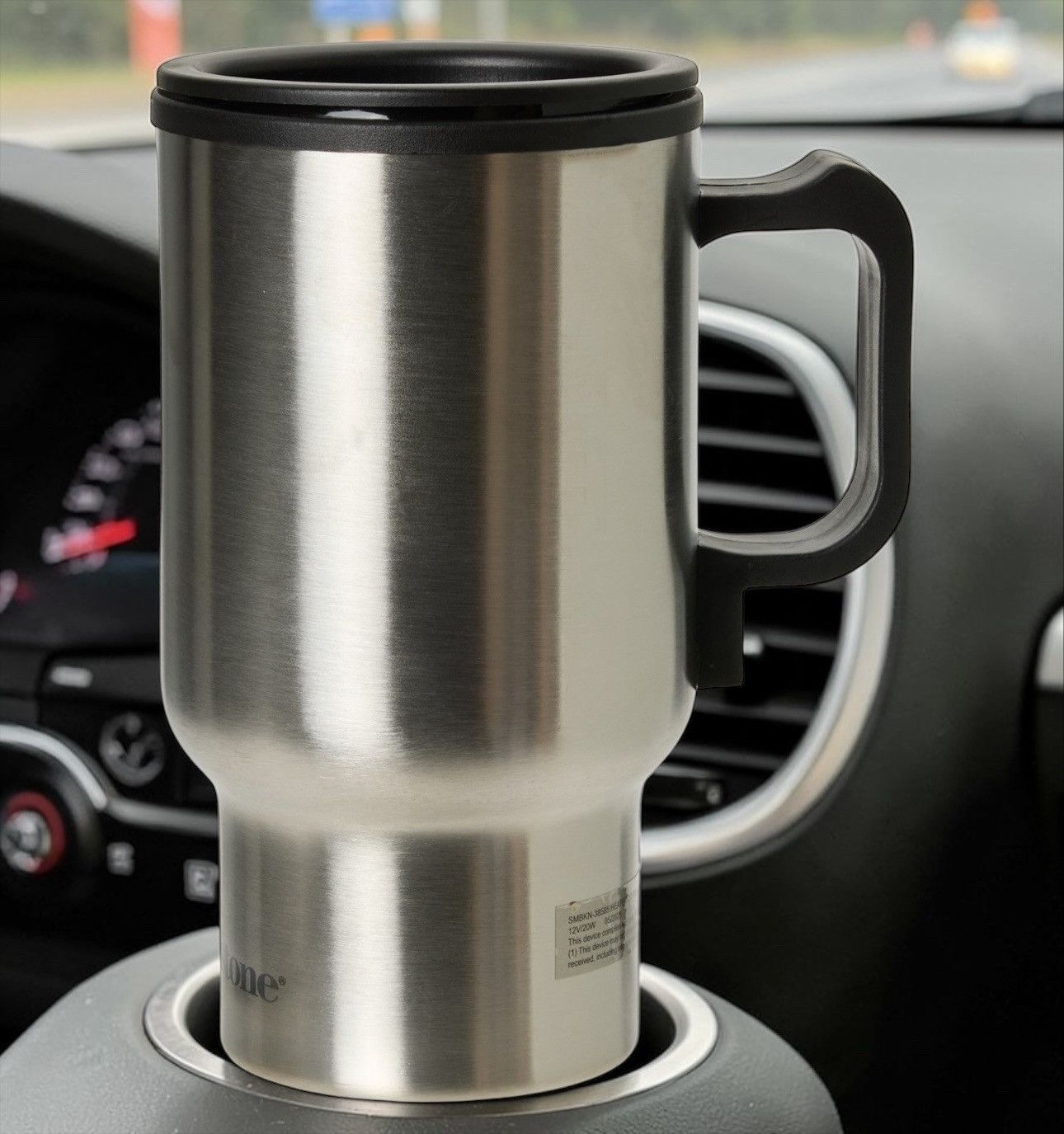 Other Brookstone Stainless Steel Heated Coffee Mug - 13 oz. Size ONE SIZE - 2 Thumbnail