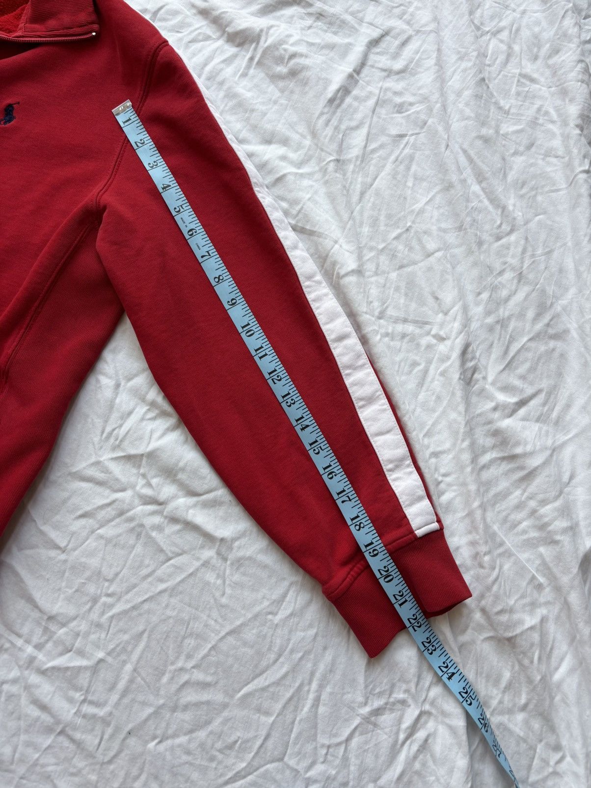 Polo Ralph Lauren Vintage Polo Ralph Lauren Red Track Jacket Zip Sportswear Size US XL / EU 56 / 4 - 7 Thumbnail