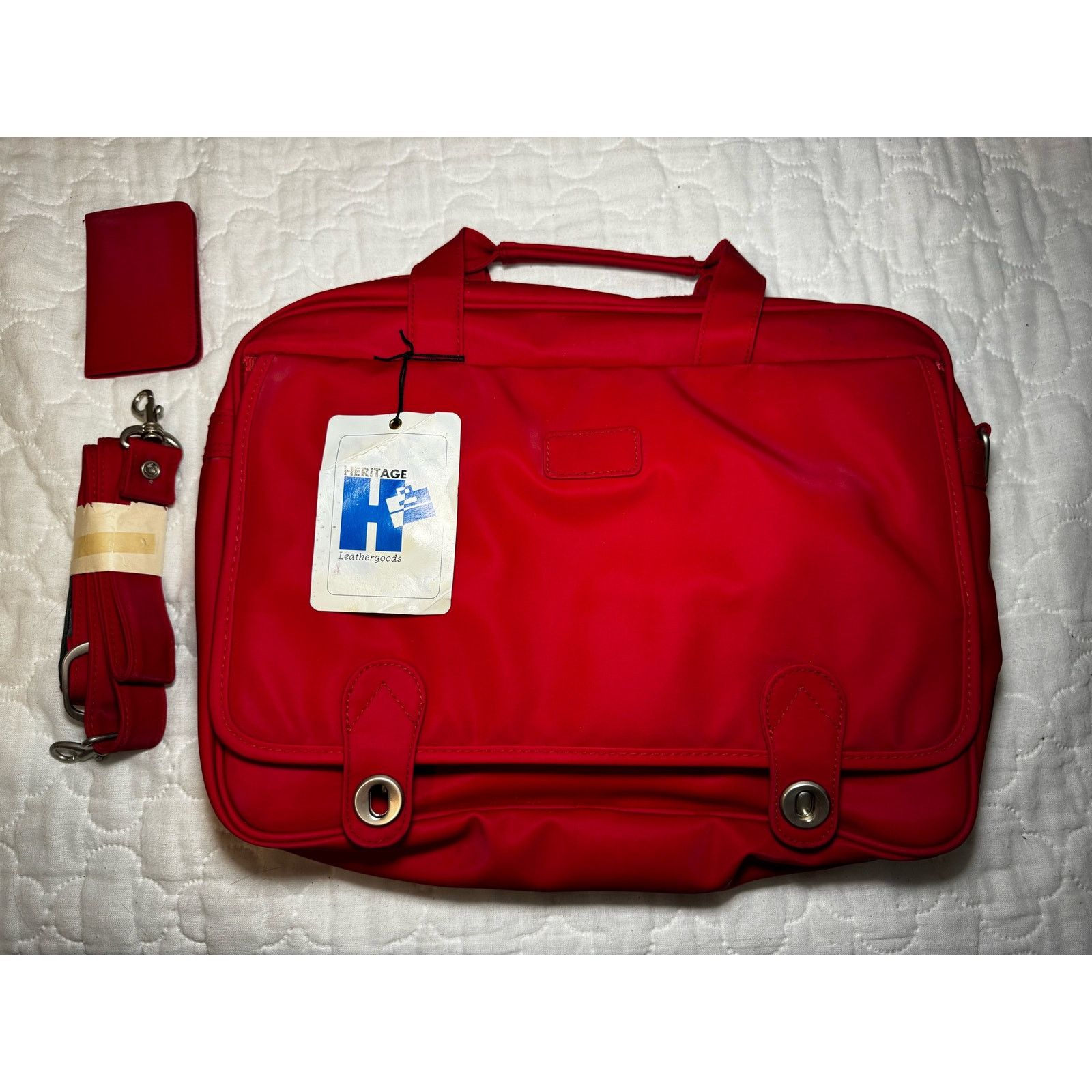 Other Heritage Red Portfolio Bag Vintage Size ONE SIZE - 3 Thumbnail