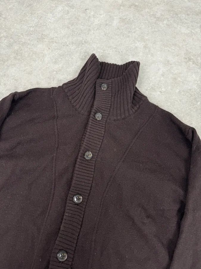 Dolce & Gabbana AW2005 Dolce & Gabbana Brown & Grey Layered Double Cardigan Sweater Size US L / EU 52-54 / 3 - 7 Thumbnail