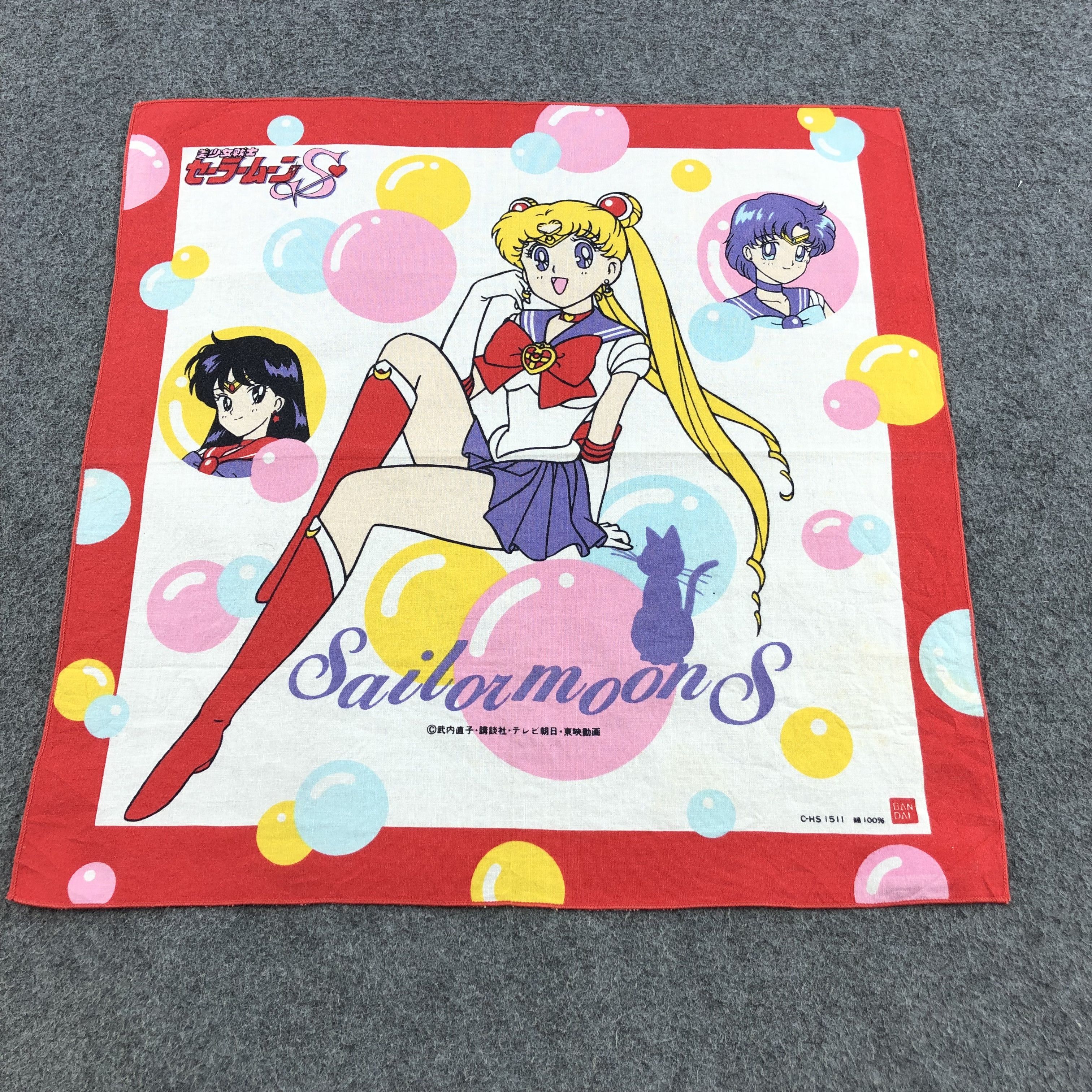 Anime Sailor Moon S Handkerchief Neckerchief Bandana X22 Size ONE SIZE - 1 Thumbnail