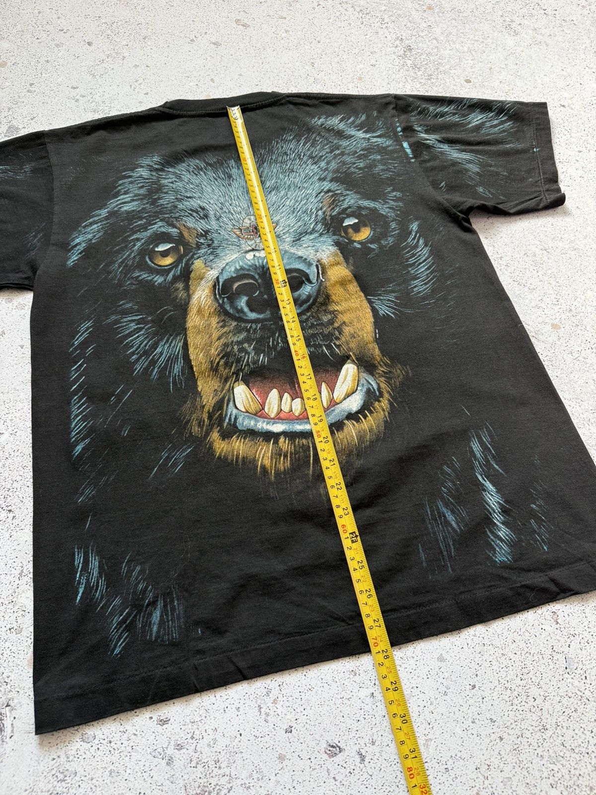 Vintage All over print Rottweiler 1997 tee Size US L / EU 52-54 / 3 - 7 Thumbnail
