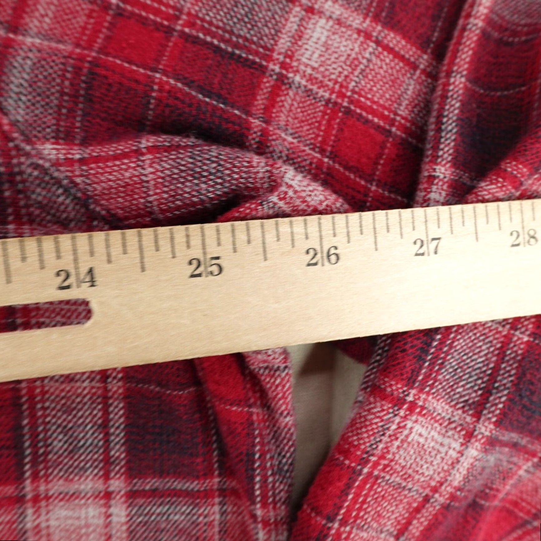 Wrangler VINTAGE Wrangler Shirt Mens 2XL Red Plaid Flannel Pearl Snap Western Rodeo Wrangler Shirt 2XL Red Plaid Flannel Pearl Snap Cowboy Western Mens Size US XXL / EU 58 / 5 - 6 Thumbnail