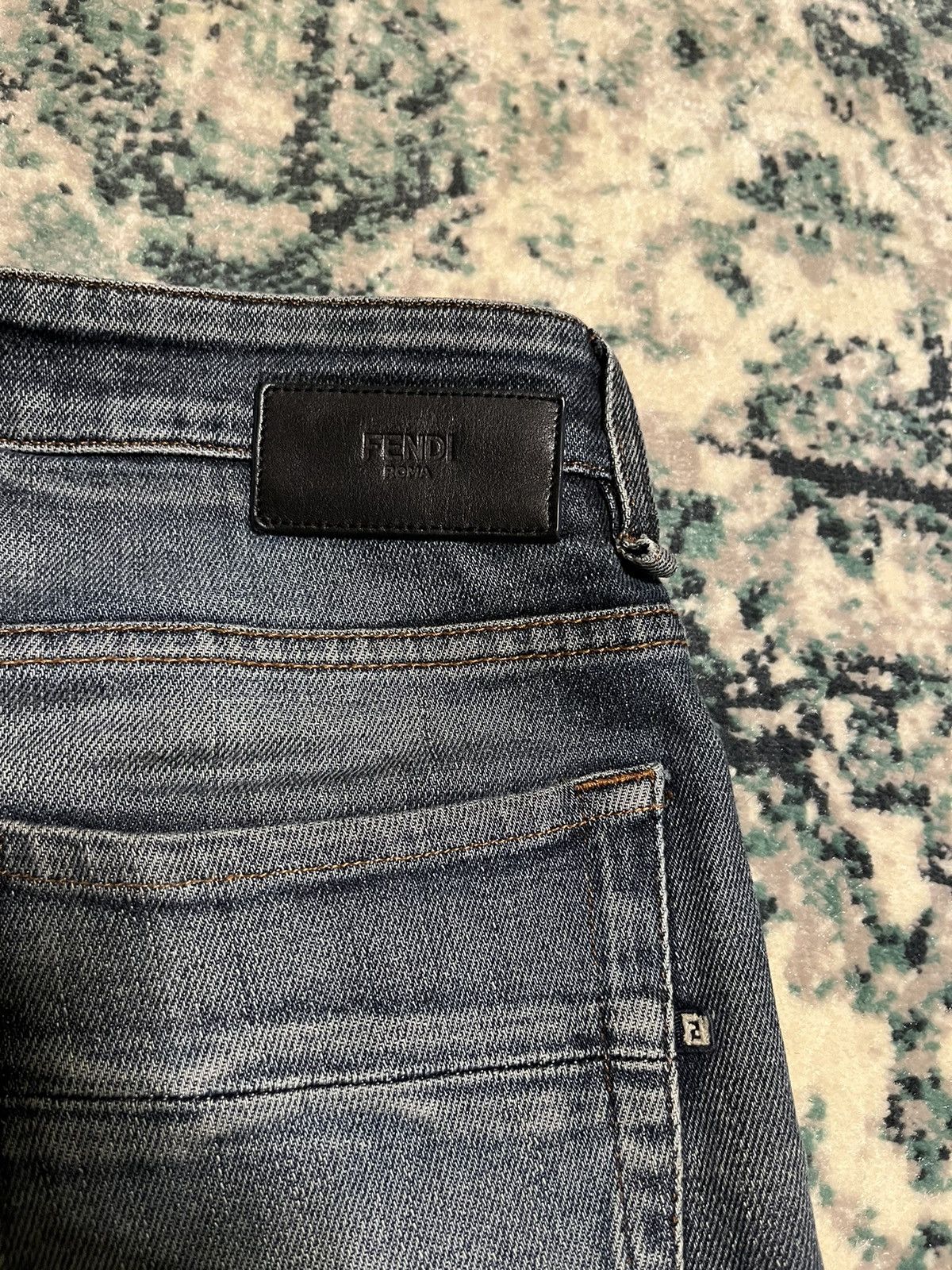 Fendi Fendi Vintage Distressed Denim Size US 30 / EU 46 - 4 Thumbnail