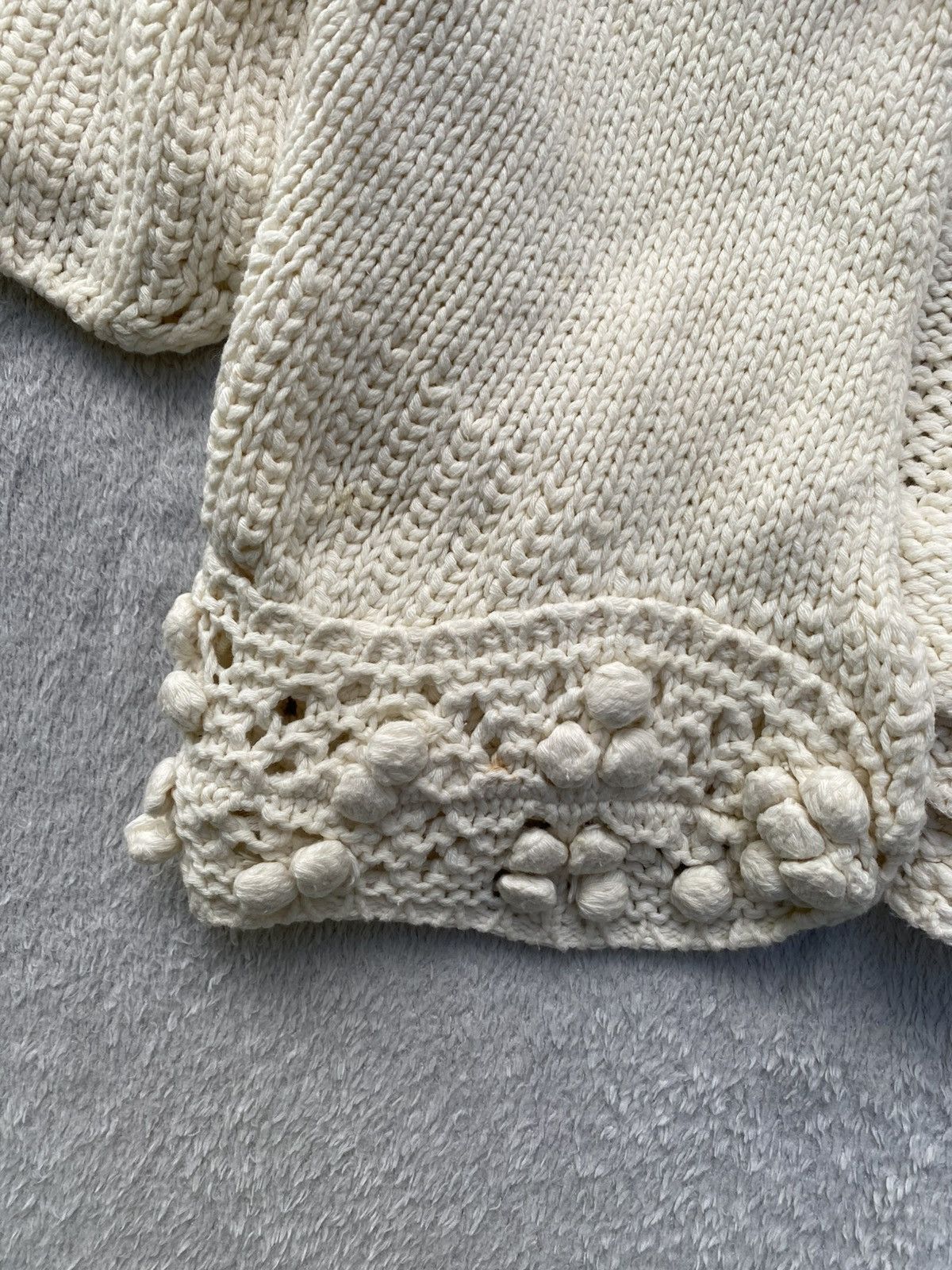 Issey Miyake S/S 2005 Issey Miyake Fete Knit Cardigan Size S / US 4 / IT 40 - 6 Thumbnail