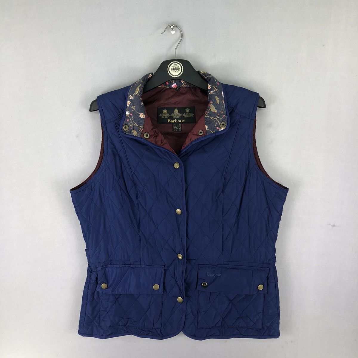 Barbour saddleworth quilted vest online