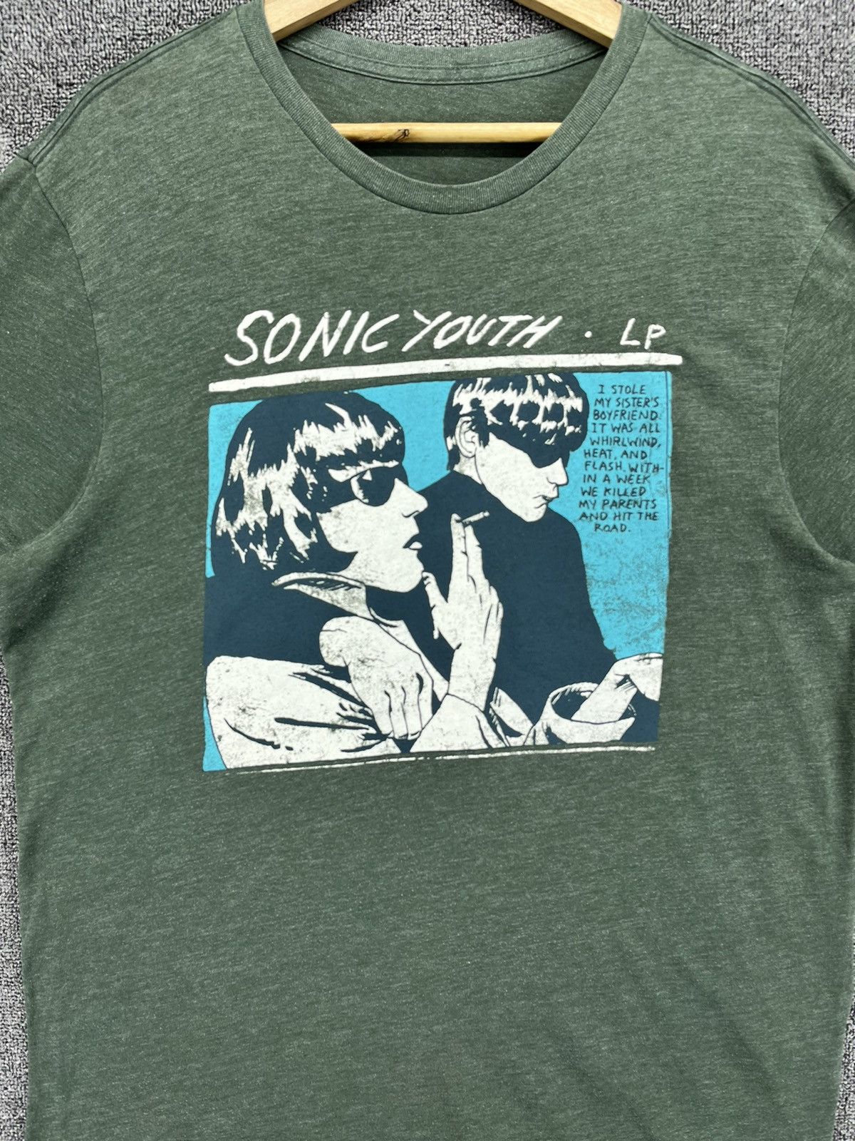 Vintage Y2K Sonic Youth Punk Rock Band Tees T Shirts