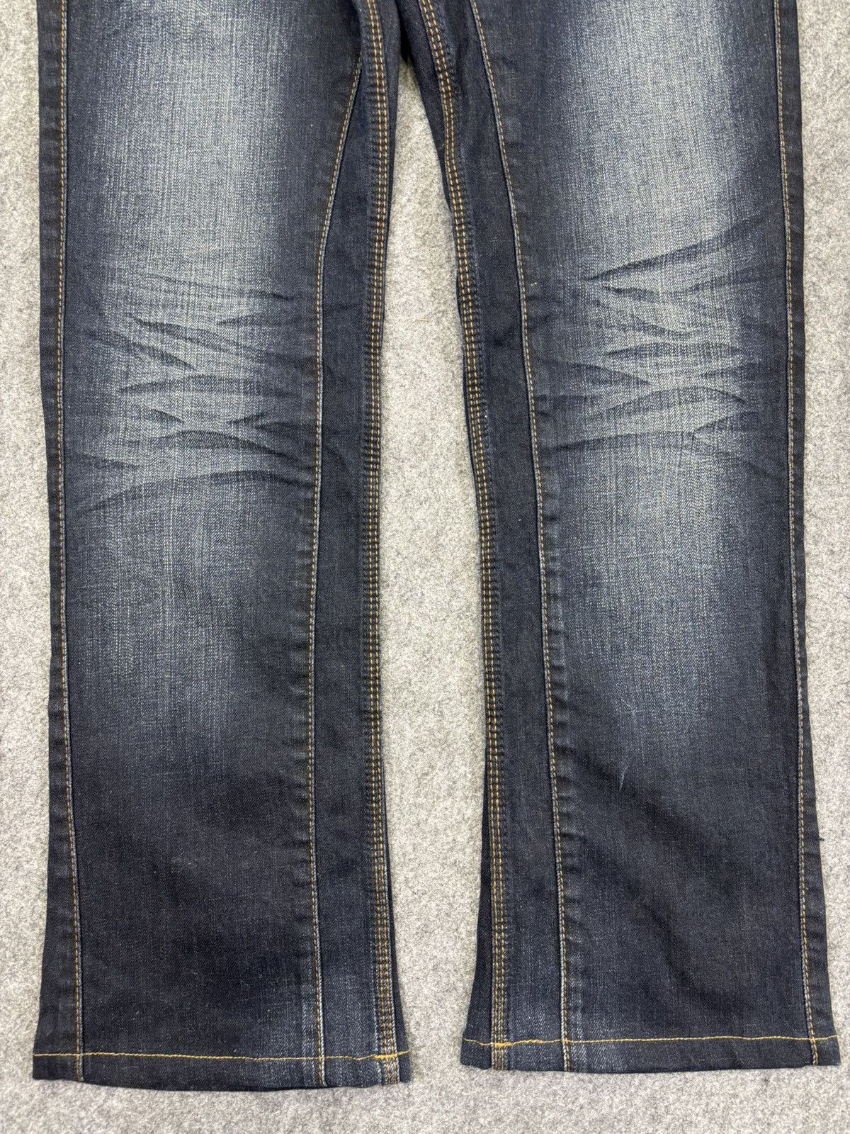 Nicole Club 💥Flare Multipockets💥NCFM Indigo Flare Denim K35 Size US 34 / EU 50 - 4 Thumbnail